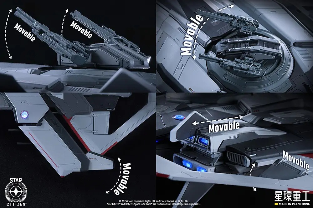 1/100 Anvil F8C Lightning (Plastic Model Kit Ver.) (Star Citizen)