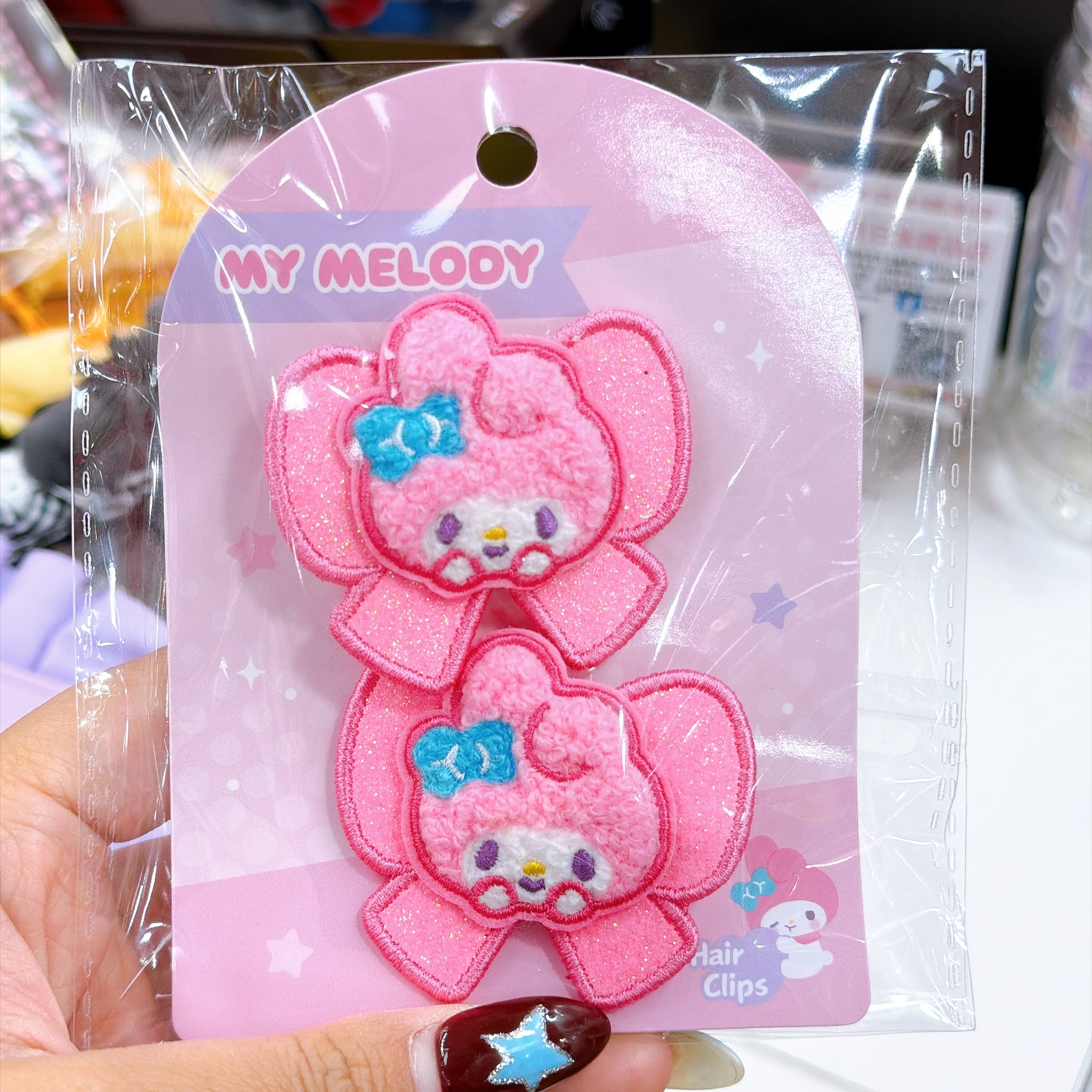 原裝行貨Sanrio 俾對裝髮夾