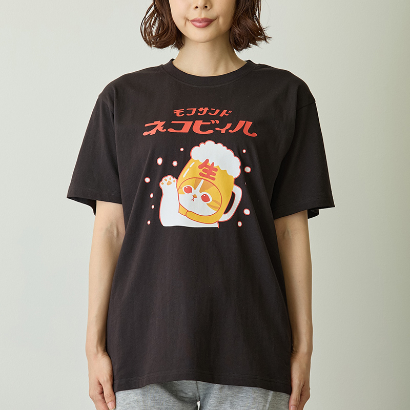 🎀【預訂】 mofusand T-shirt 生啤