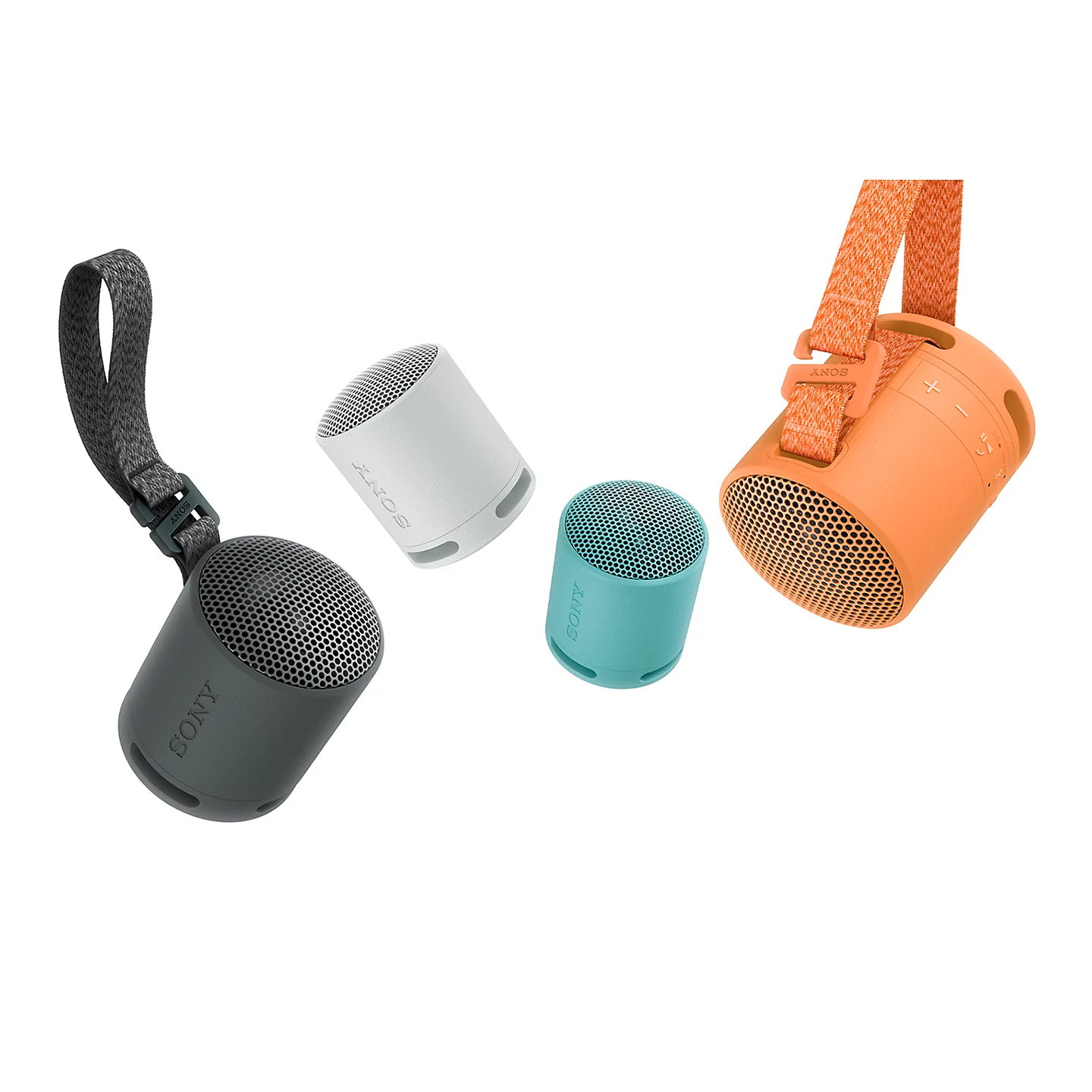 Sony Compact Bluetooth Speaker Orange (SRS-XB100)