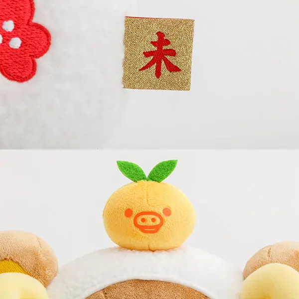 鬆弛熊 受注限定 正月鏡餅公仔｜1月預訂