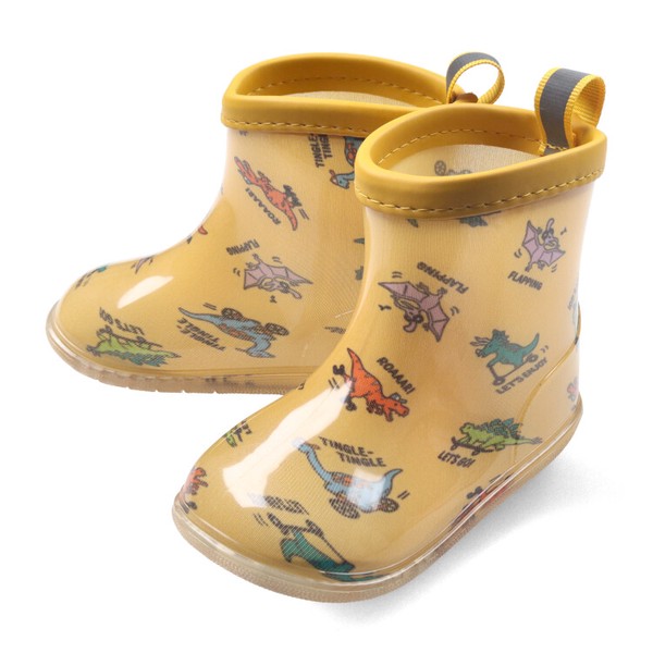 🆕【⭐訂購⭐】🇯🇵日本直送 🌀動物🐻 /櫻桃🍒/恐龍🦖/工程車🚒/花卉💐 兒童雨靴🌀[ELCA-0058][260407]