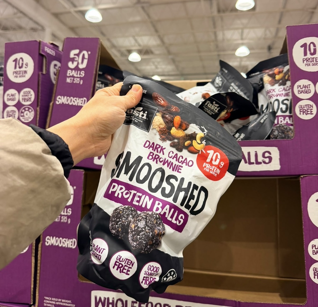 澳洲Costco  Tasti 蛋白能量球可可布朗尼  