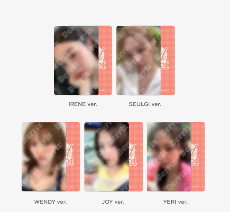 [ Red Velvet ] Red Velvet 12th Debut Anniversary MD 12週年官方周邊 