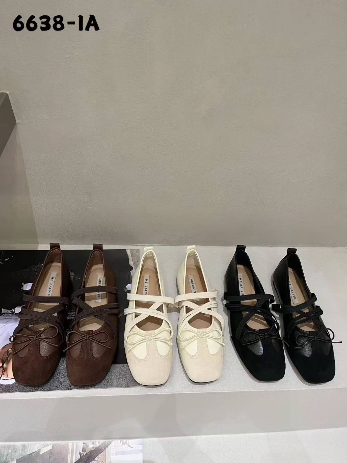 6638-1A 小众设计感平底鞋 🇨🇳