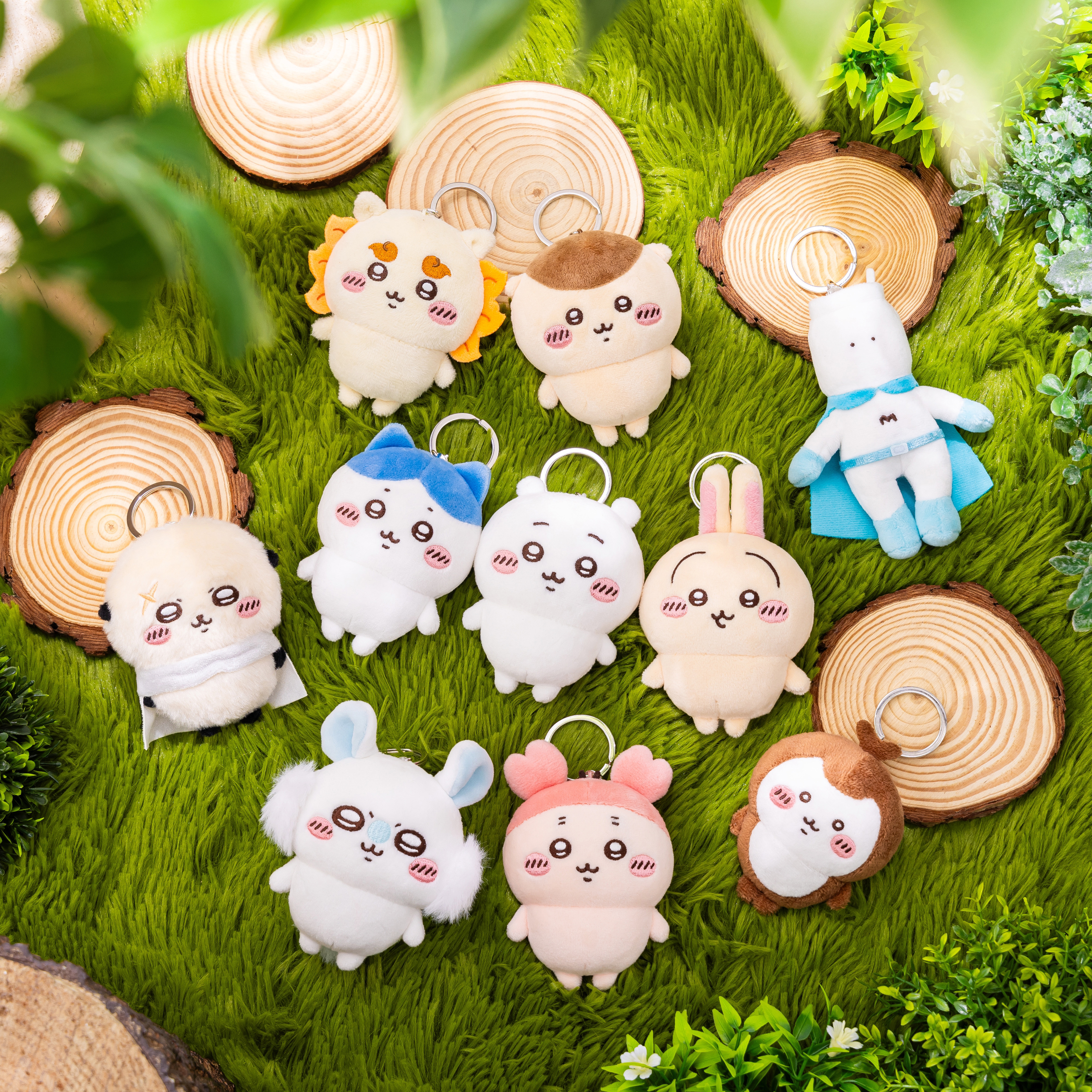 [CHIIKAWA PARK] 迷你吉祥物鎖匙扣