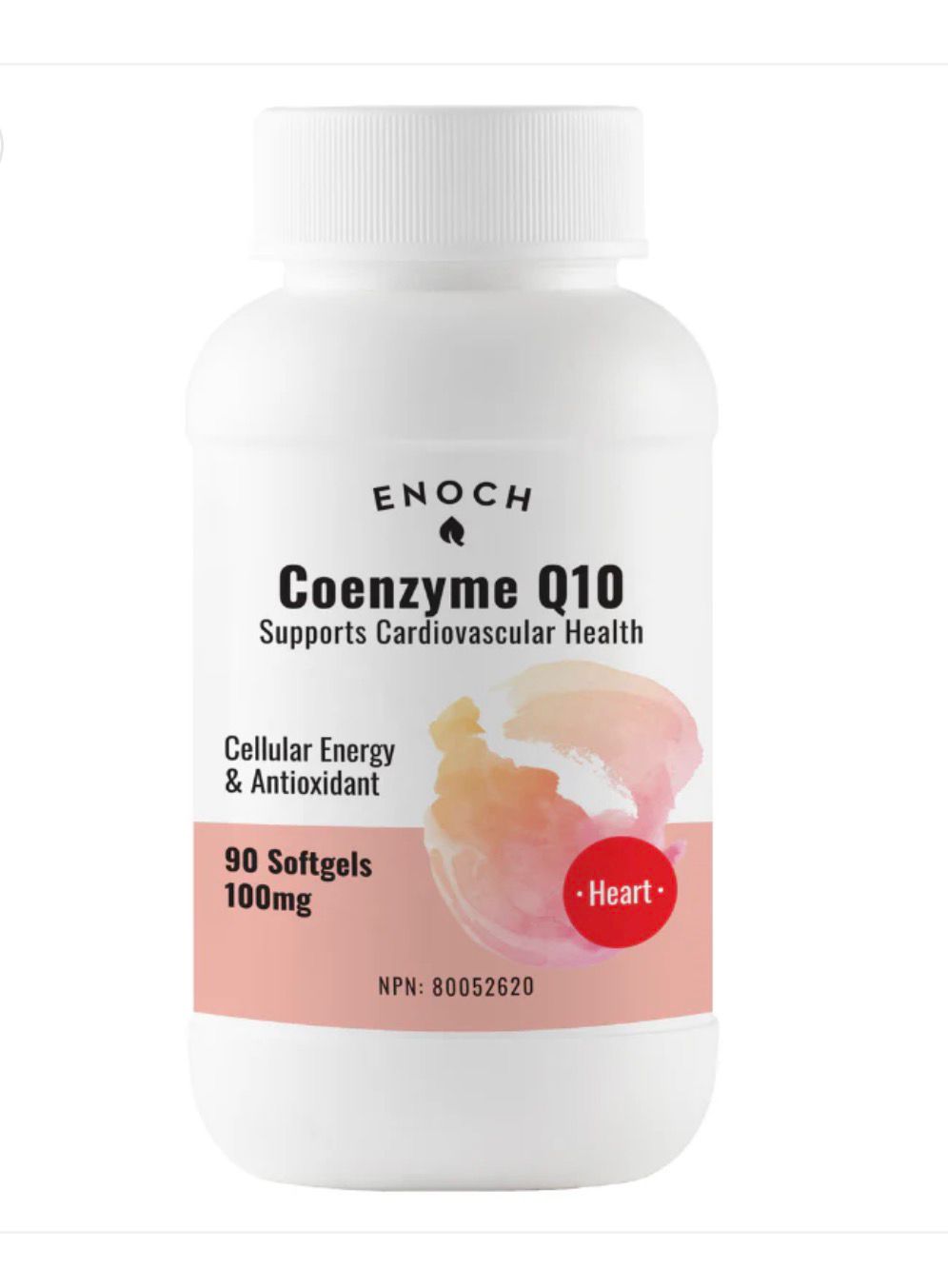 Enoch 輔酶Q10(CoQ10)軟膠囊 100毫克 90粒