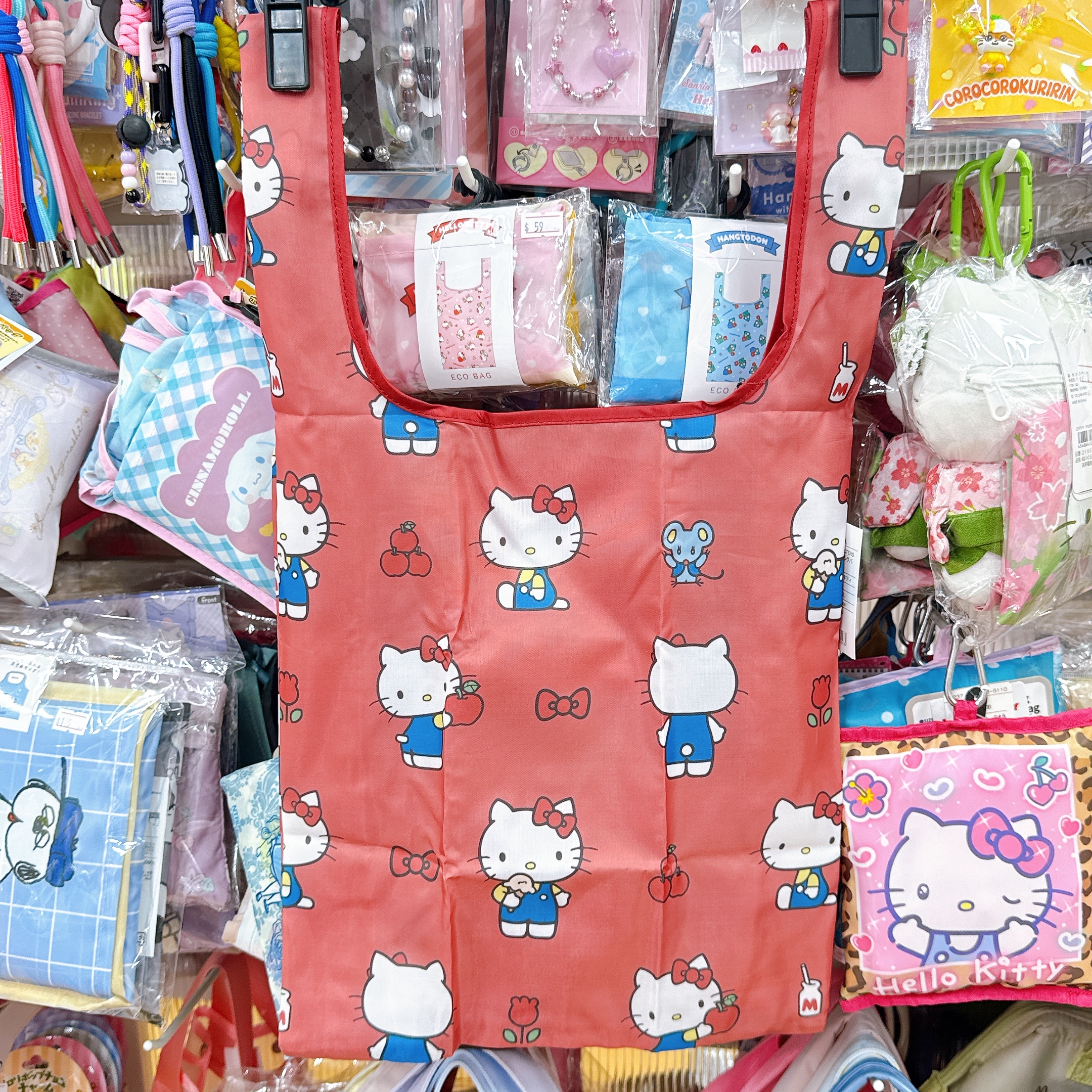 日本直送Sanrio 新款背心袋環保袋