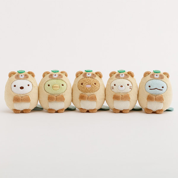 角落生物 受注限定 狸貓手玉套裝｜8月預訂