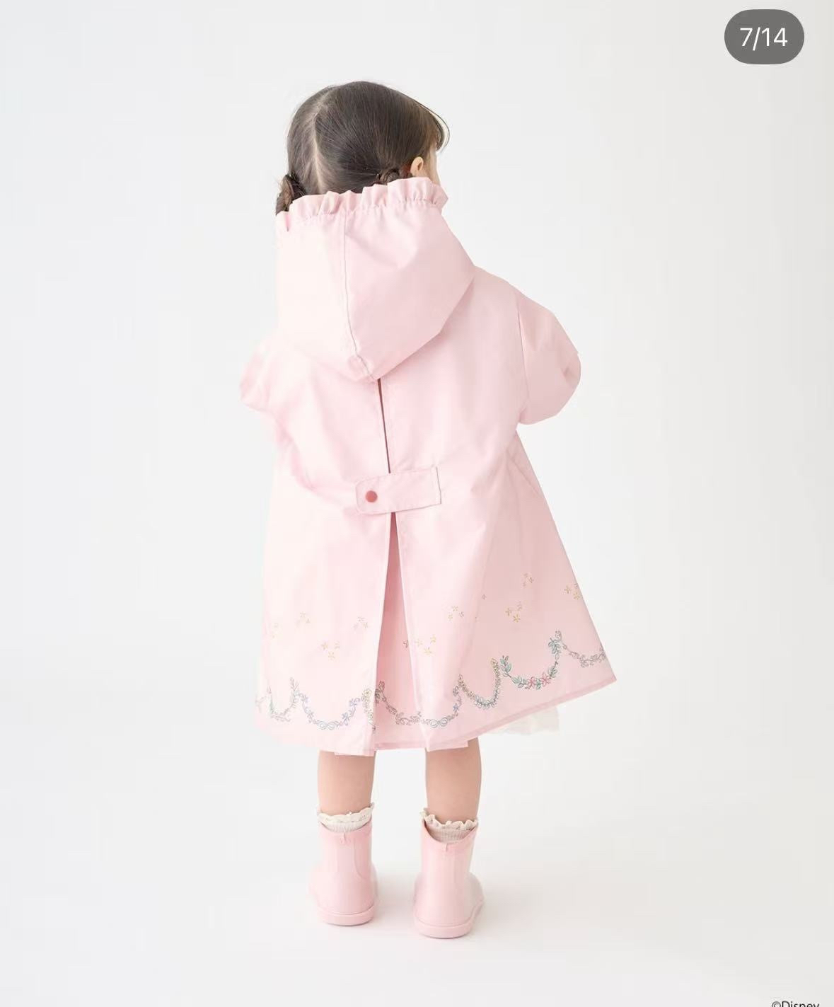 Petit Main 新季雨衣（連收納袋）/長柄雨傘