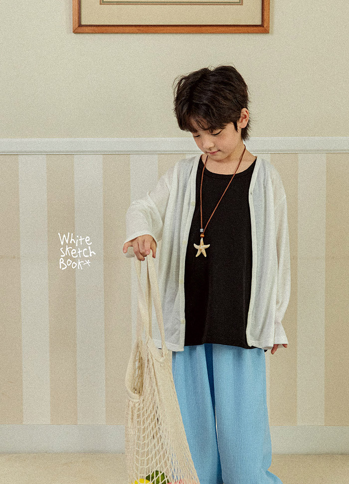 🇰🇷WhiteSketchBook外套