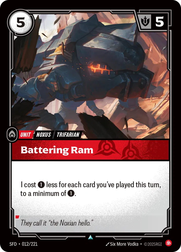 Spiritforged - Uncommon - Fury Rune (Set 2)