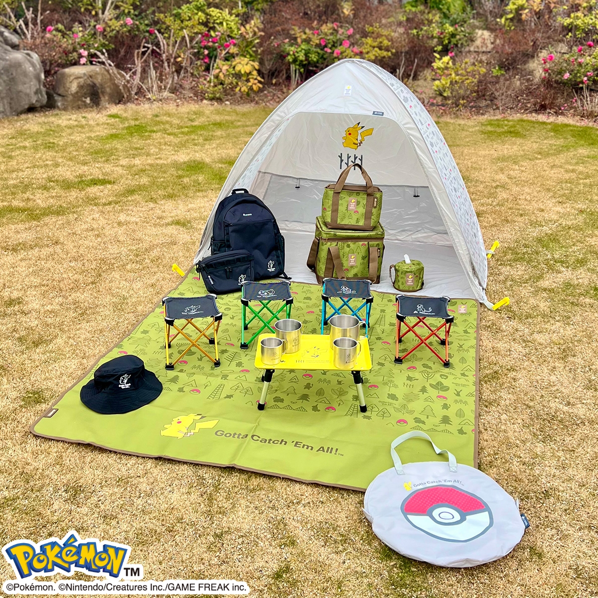 🆕【⭐訂購⭐】 🇯🇵日本直送 🌀LOGOS x #Pokemon 四人份 不銹鋼馬克杯 套裝🌀 [ELDD-0271] [260530]