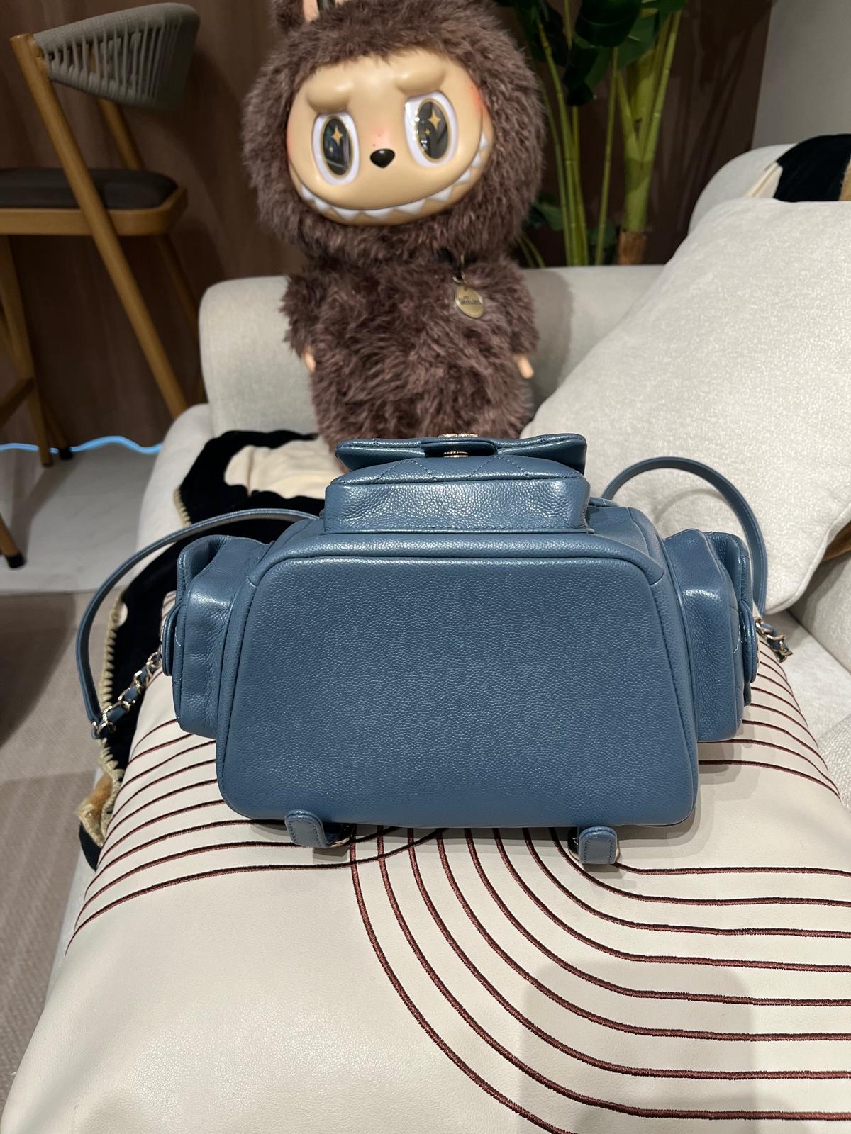 Chanel duma backpack 荔枝牛皮 100%Authentic,98%new ✅收據✅晶片✅塵袋✅盒 