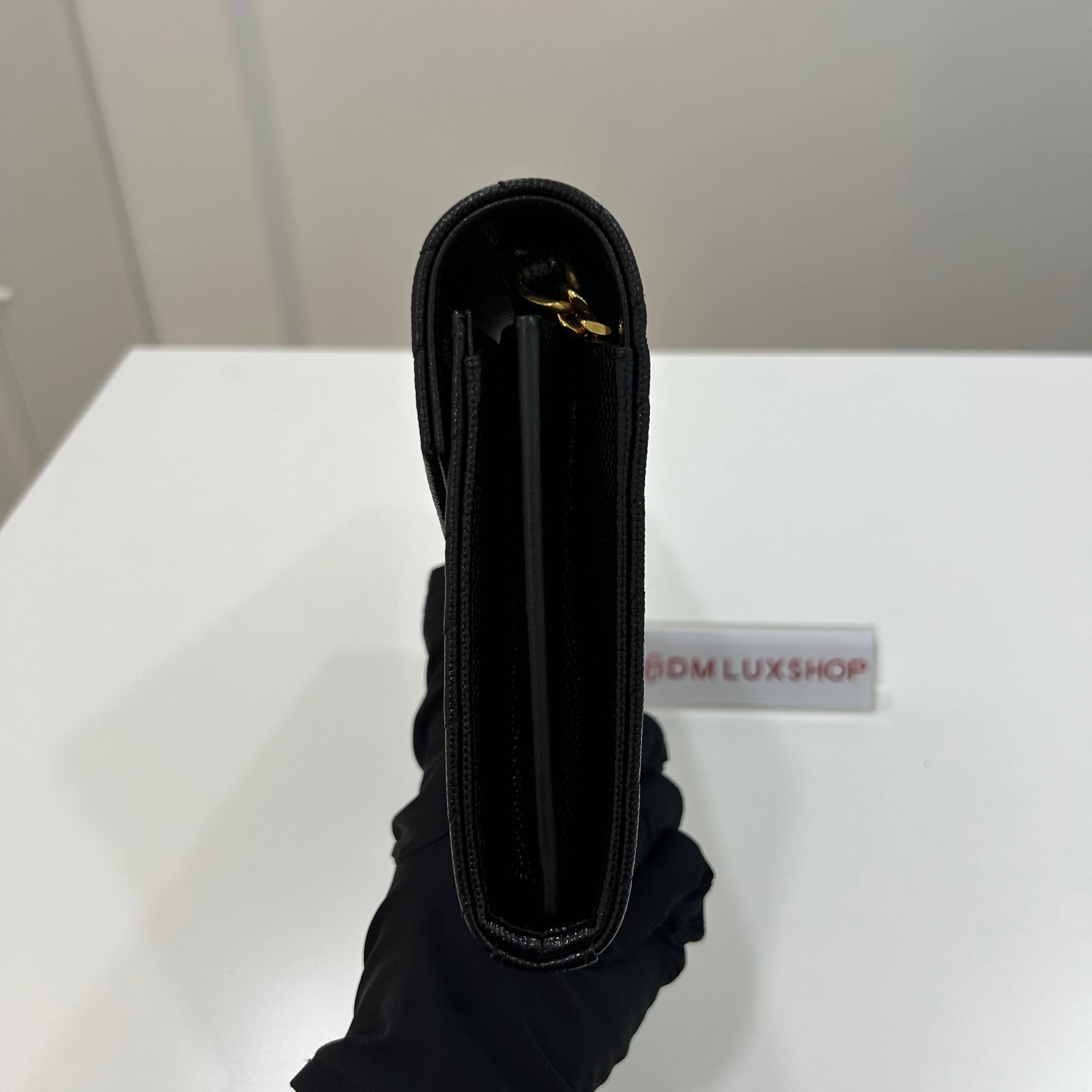 YSL Black Envelope WOC GHW