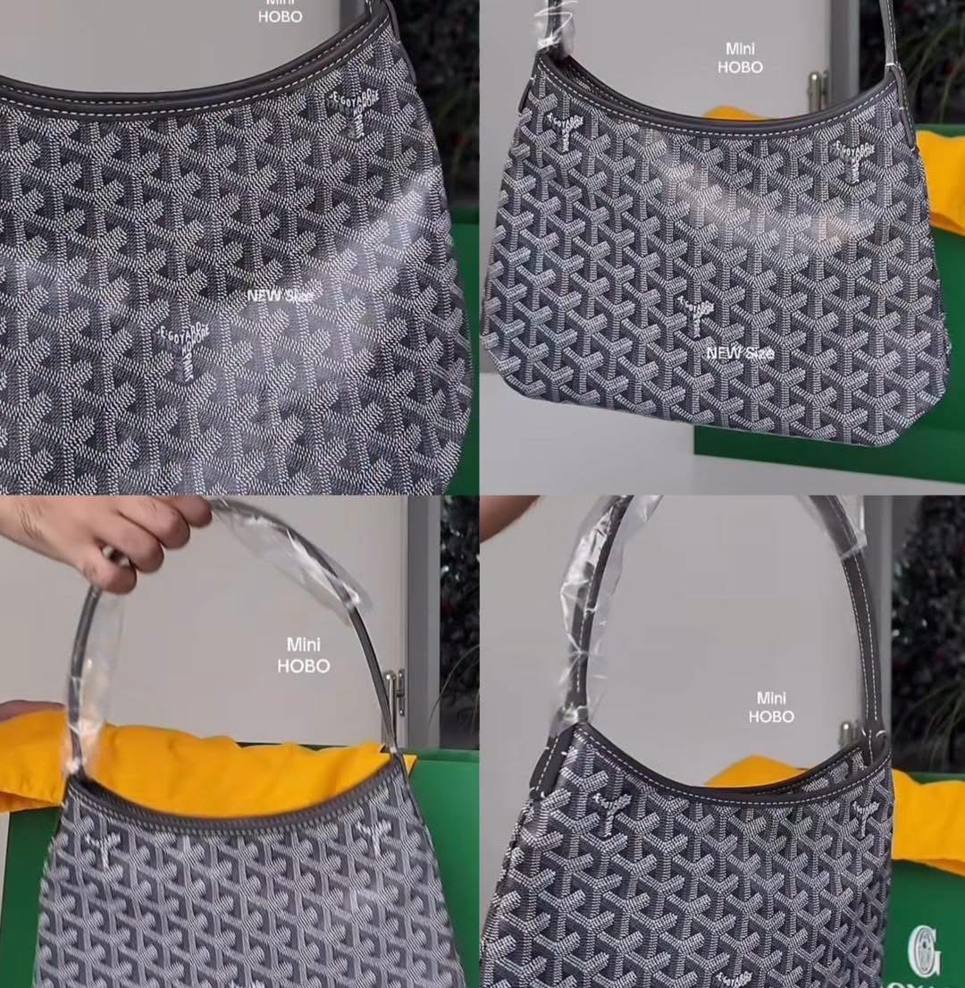 全新 Goyard boheme mini hobo bag grey 100%Authentic,100%new全新  ✅收據✅dust bag✅booklet