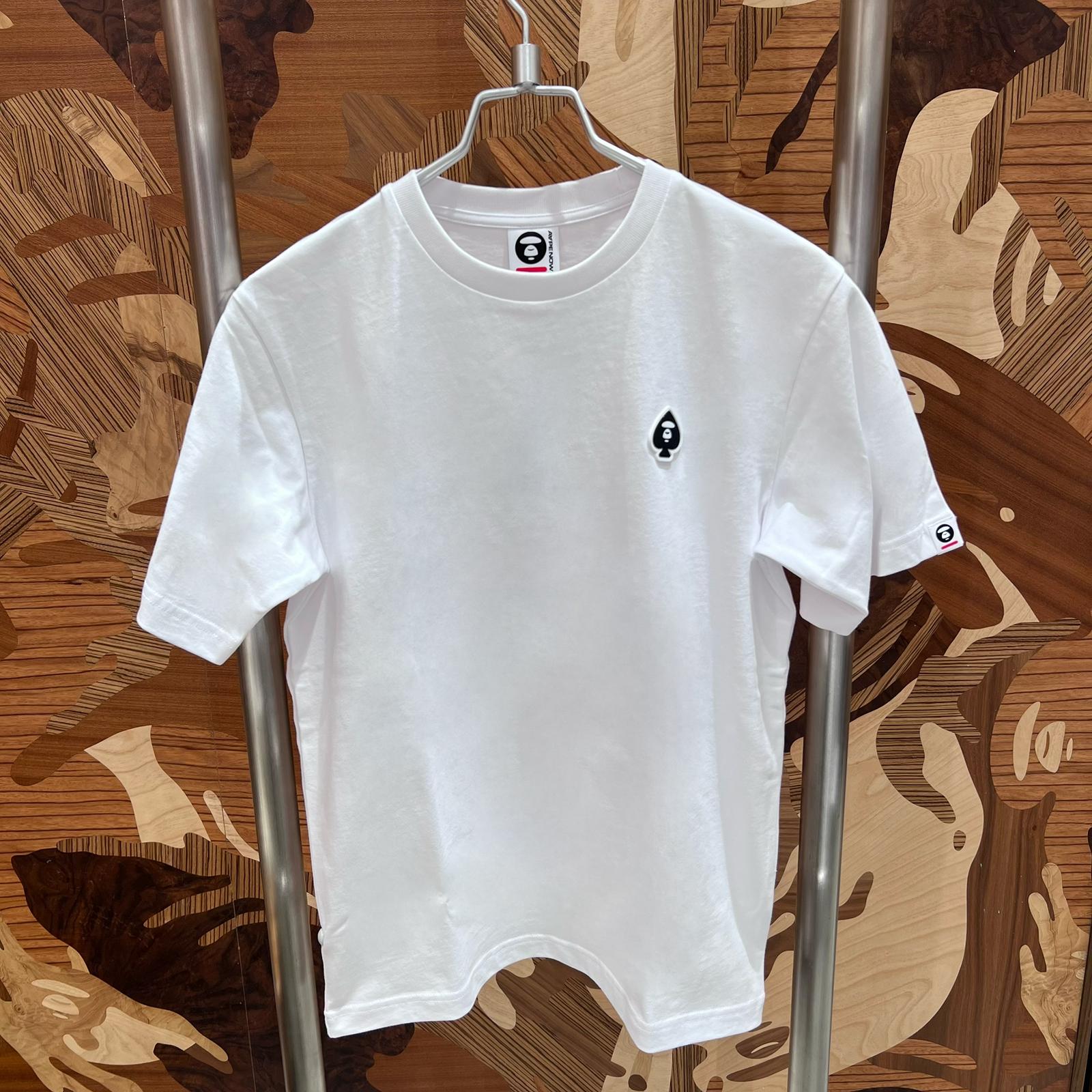 AAPE Regular fit AAPENOW spades moonface tee (1809)