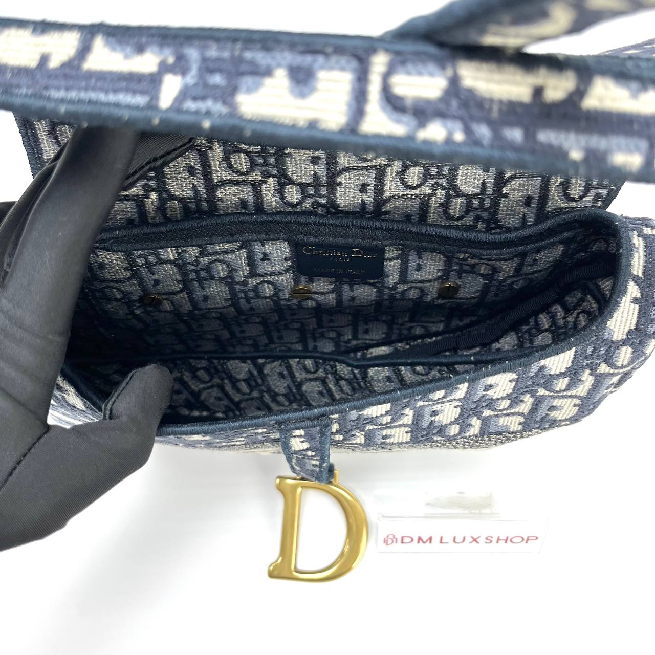 Dior Oblique Saddle Medium GHW