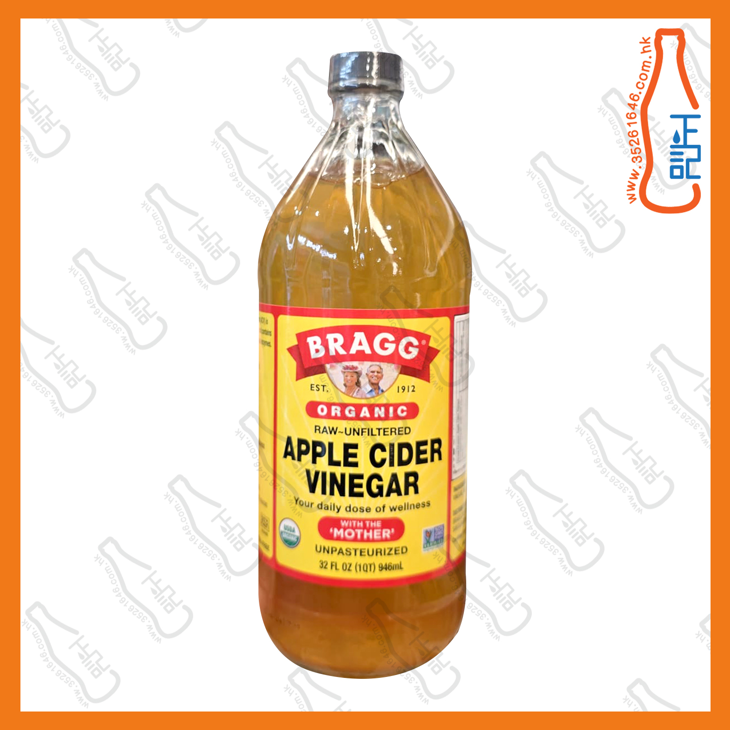 ==Bragg 有機蘋果醋 946ml /支