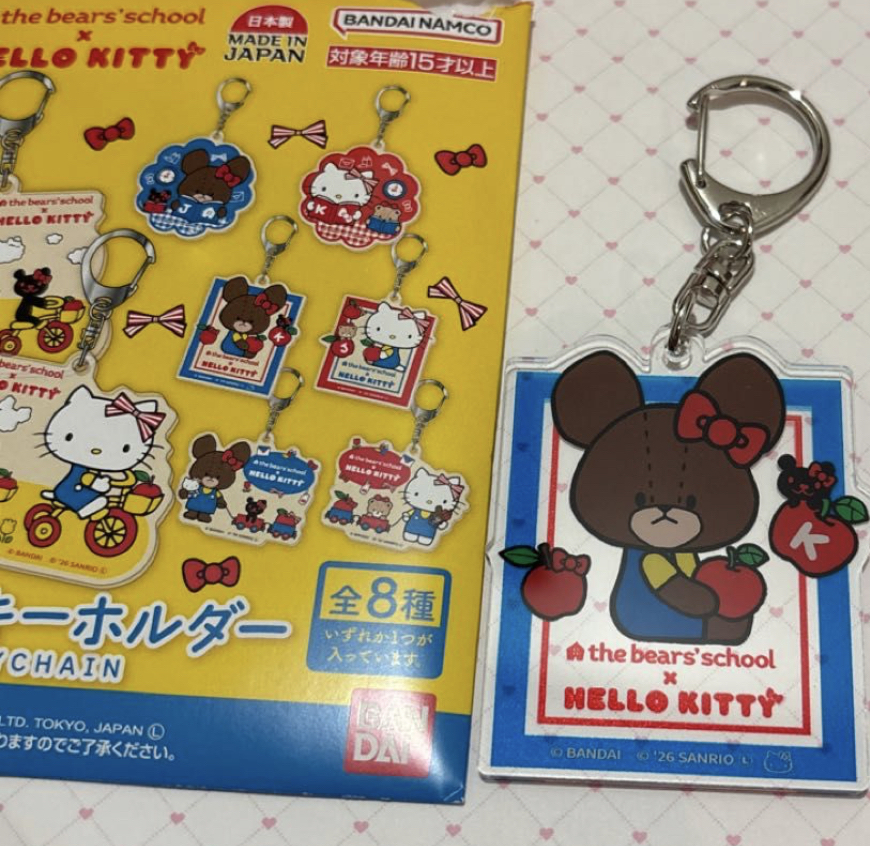 🎌日本直送🎌The bears’School x Hello Kitty 匙扣掛飾 盲盒 