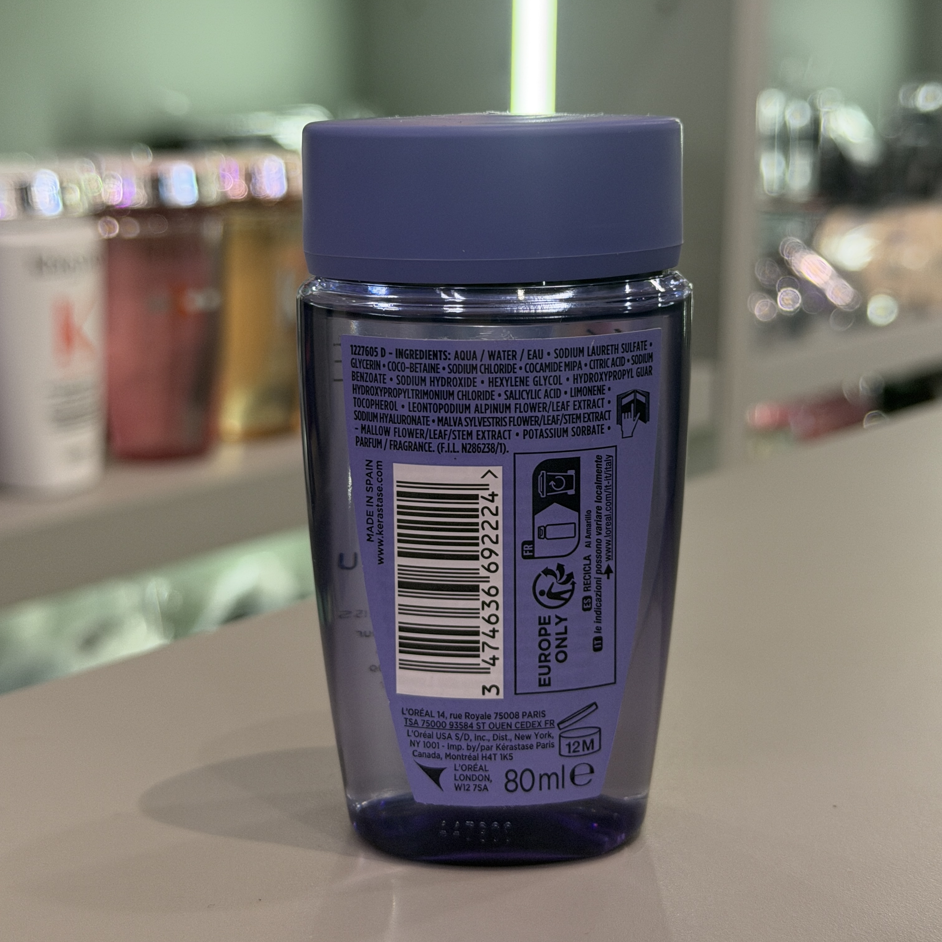 KERASTASE BLOND ABSOLU卡詩 漂染水潤浴髮乳 80ml 便攜裝