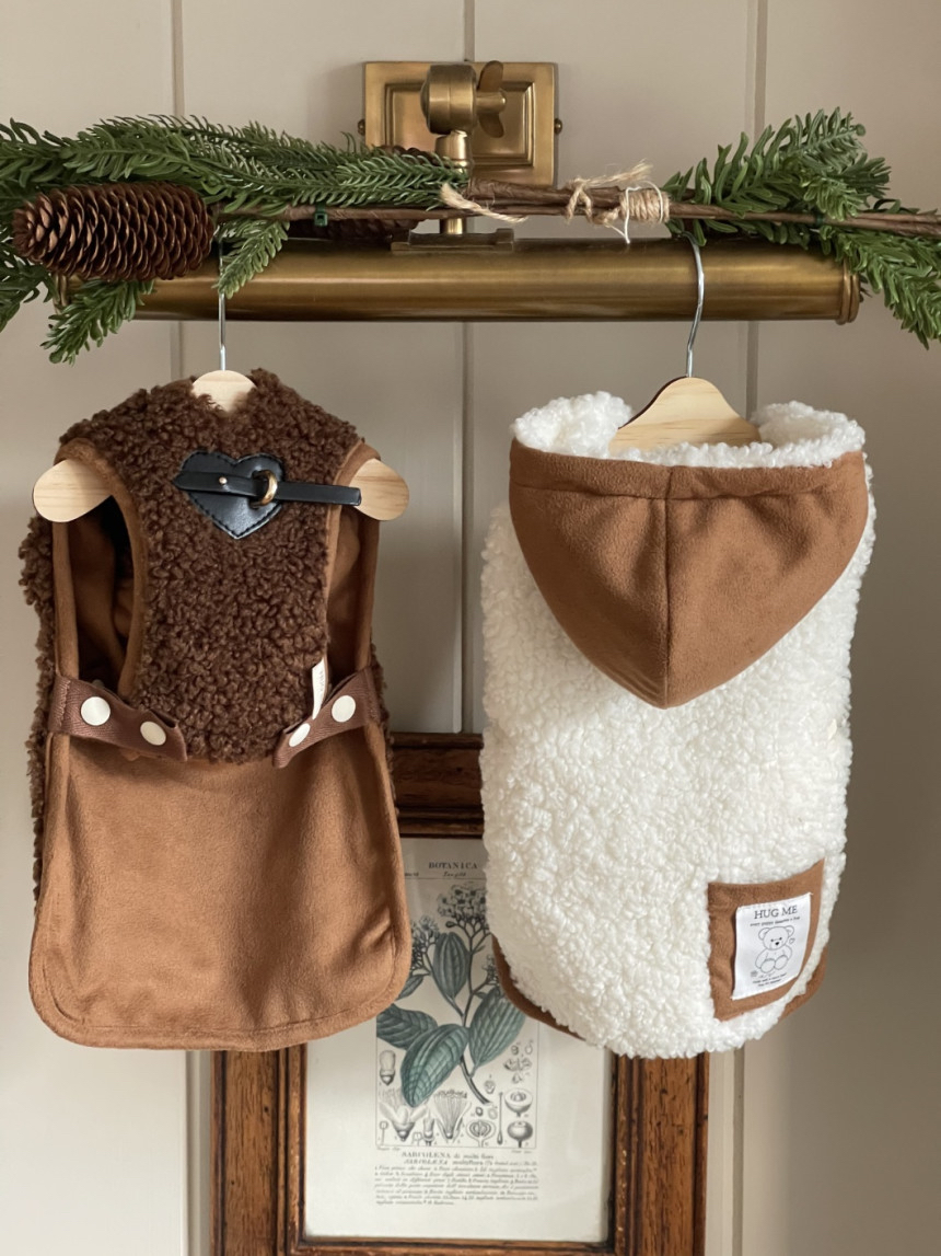 韓國 毛毛披風型外套