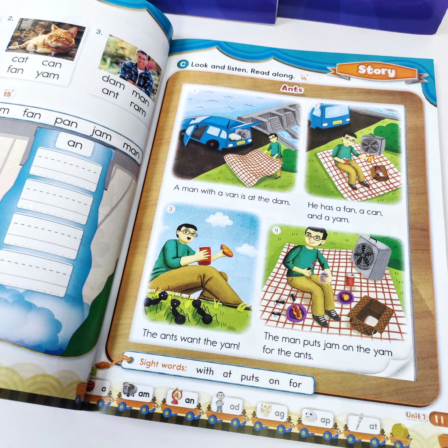 點讀Oxford Phonics World (Level 1-5) 牛津練習本一套10本 自然拼讀phonics字母發音教材  C26