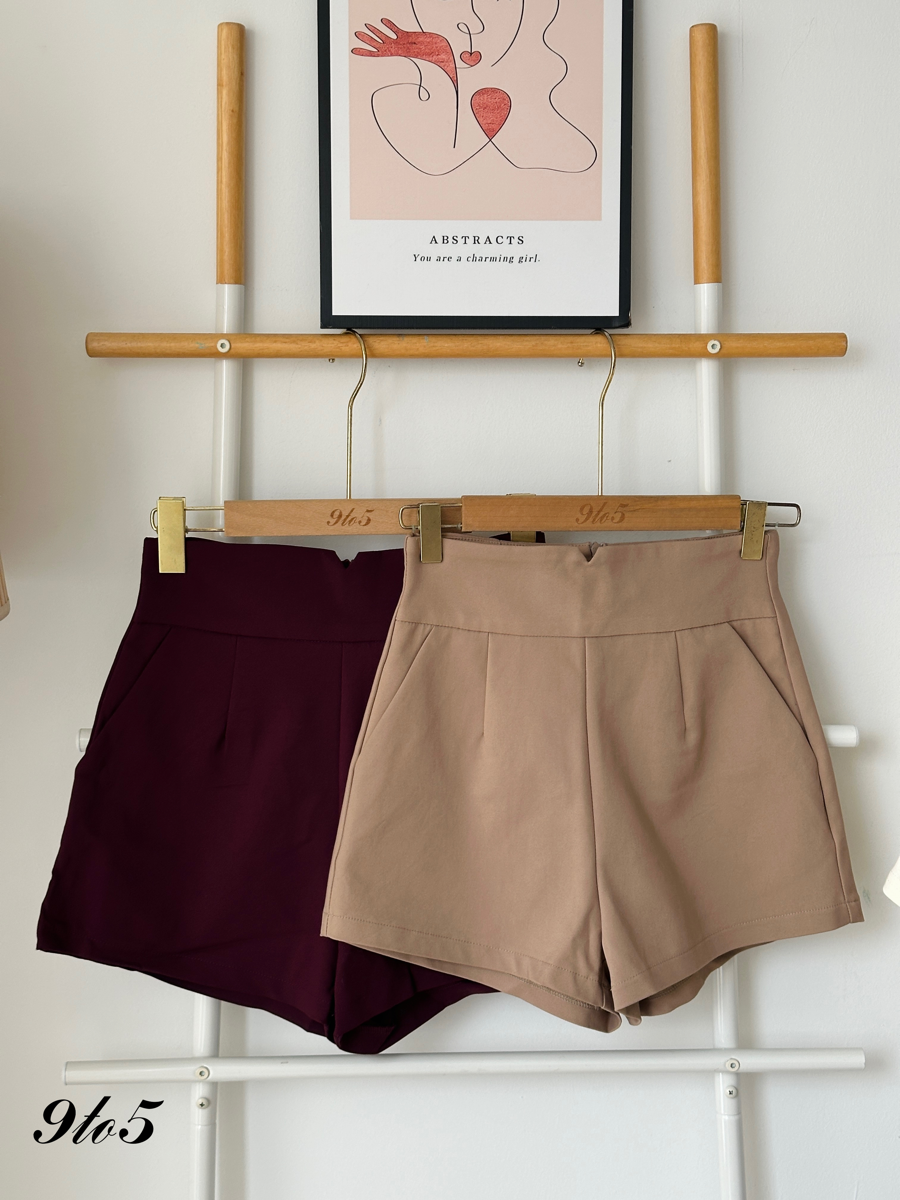 S1776 A Line Short Pants - 3 Colors