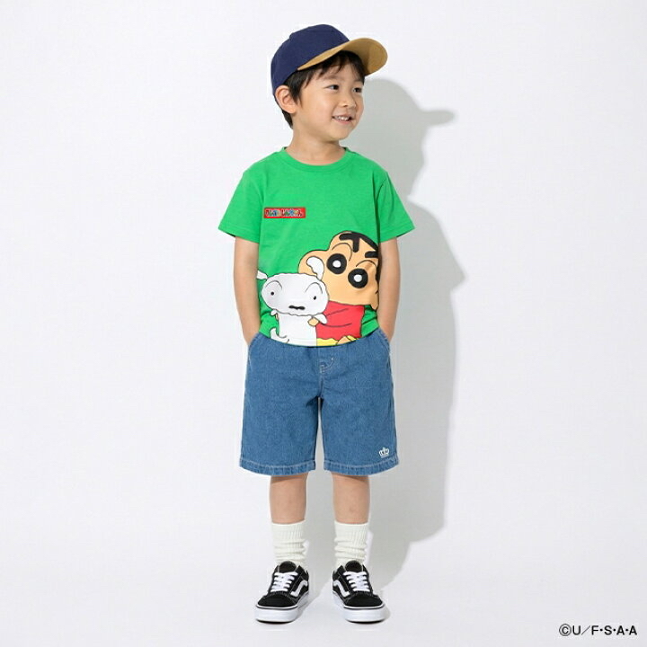 🇯🇵預訂 日本直送🇯🇵Babydoll x蠟筆小新系列兩色人物大印花短袖T恤