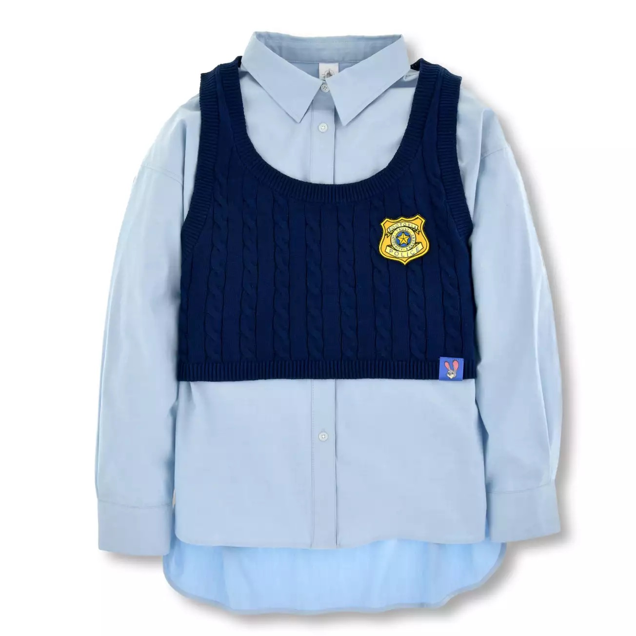 📦訂購 日本代購 Tokyo Disney Zootopia 優獸大都會 Judy 朱迪 長袖襯衫背心針織套裝