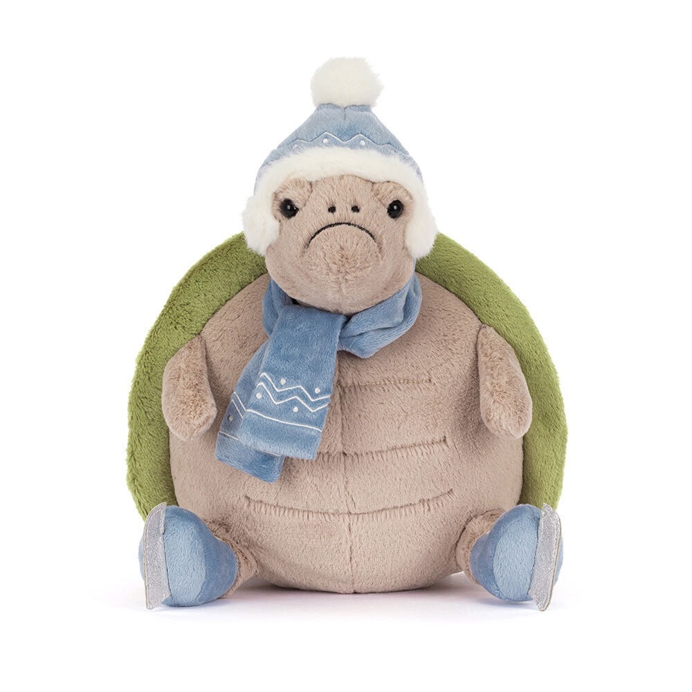 jELLYCAT Timmy Turtle 'Skating' | 滑雪嬲嬲龜