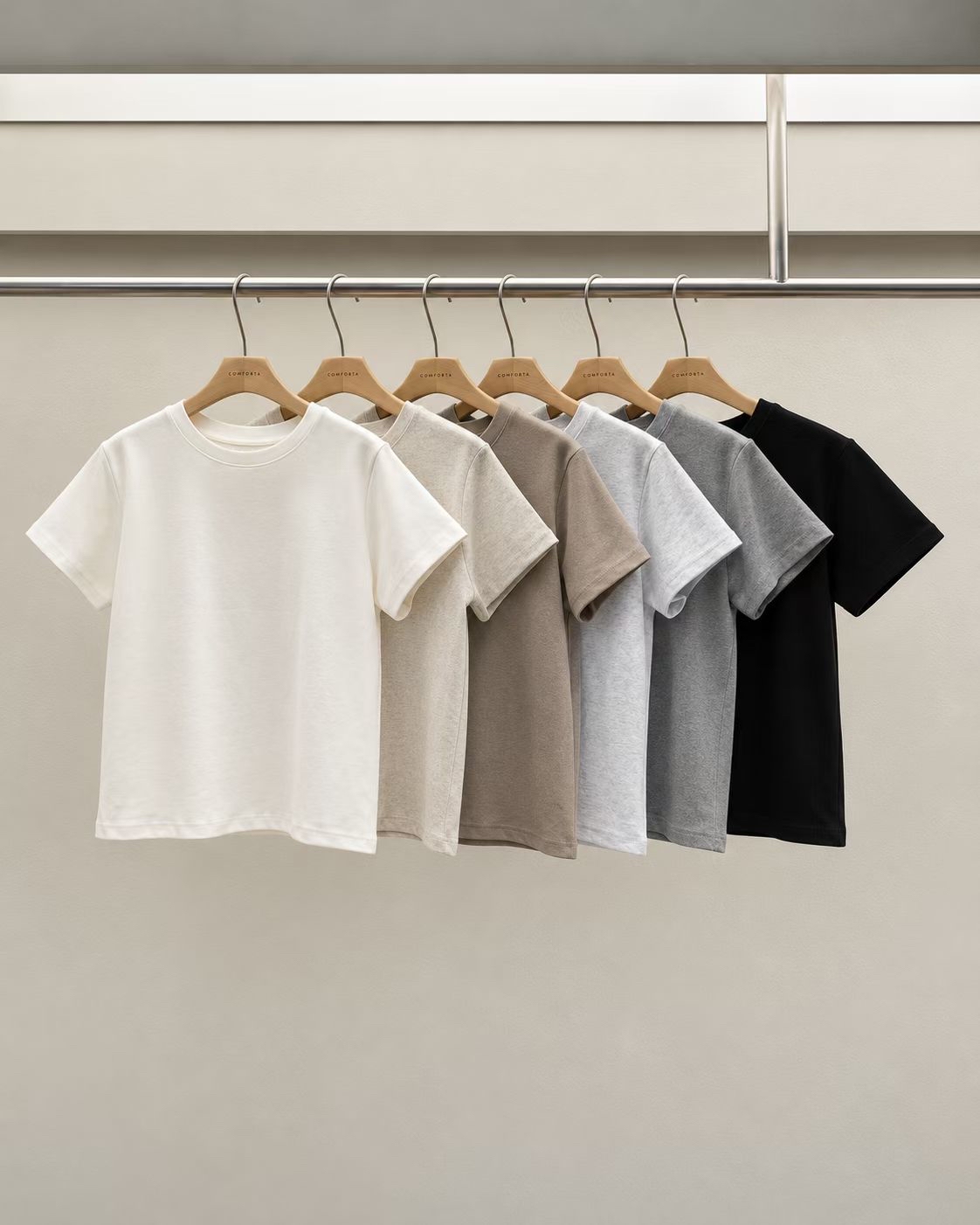 Made in Korea 🇰🇷高質彈性棉tee