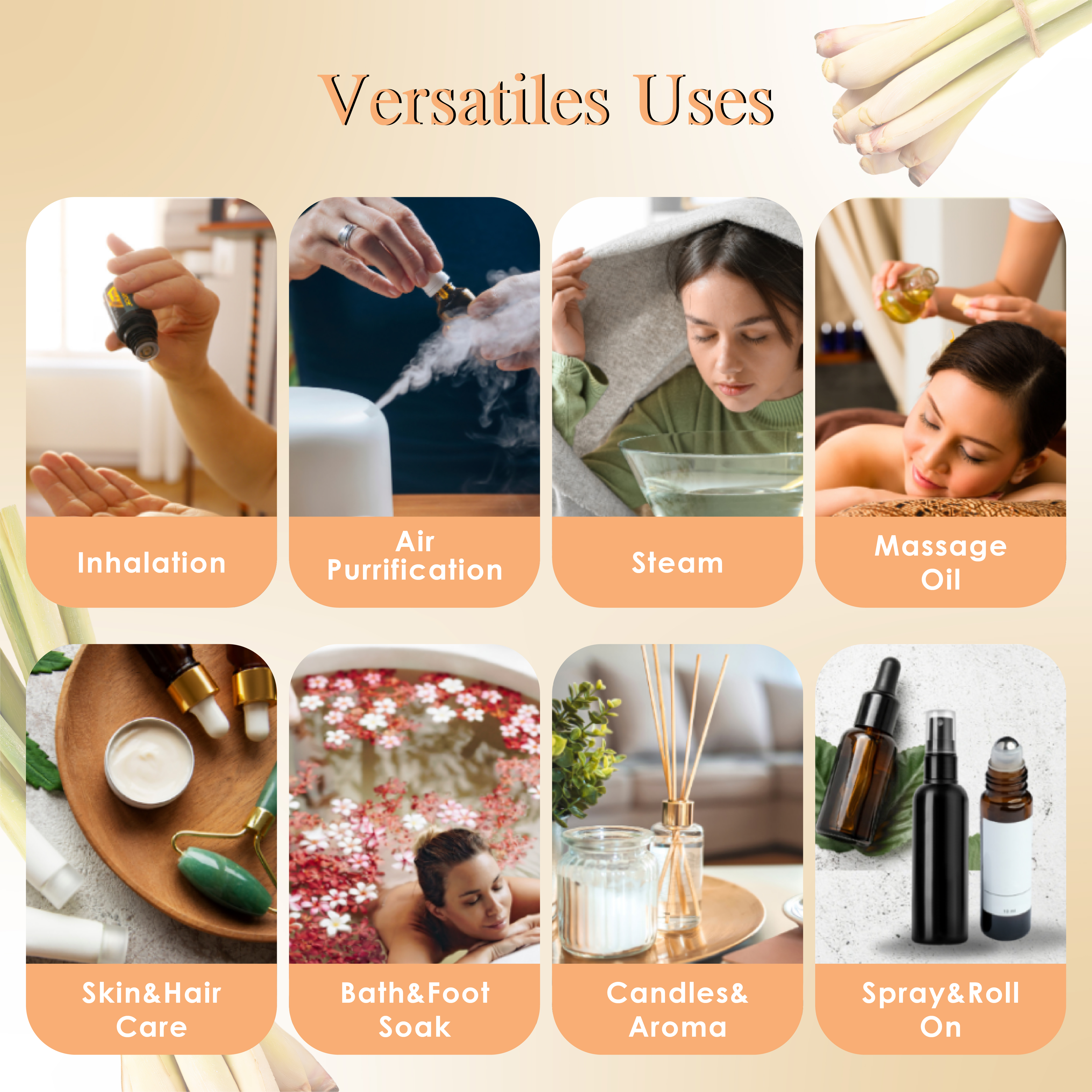 Lemongrass Essential Oil (10ml)