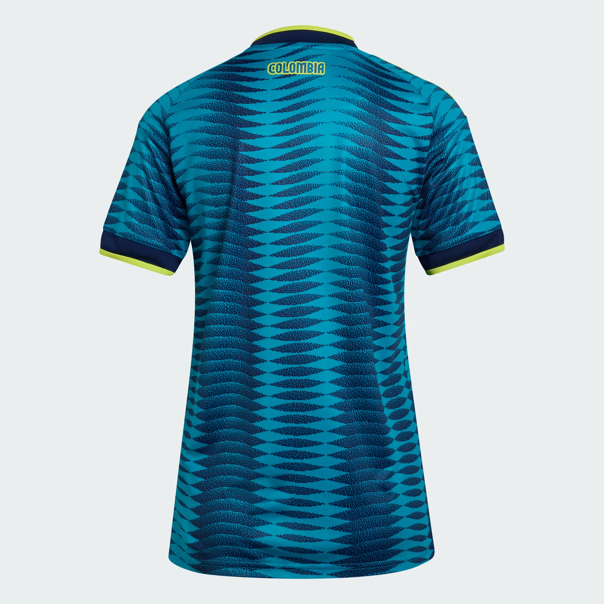 🌊兩大洋色彩交匯 Adidas Colombia 哥倫比亞 2026-27 女裝作客球迷版球衣 (可加印字章) JZ8843