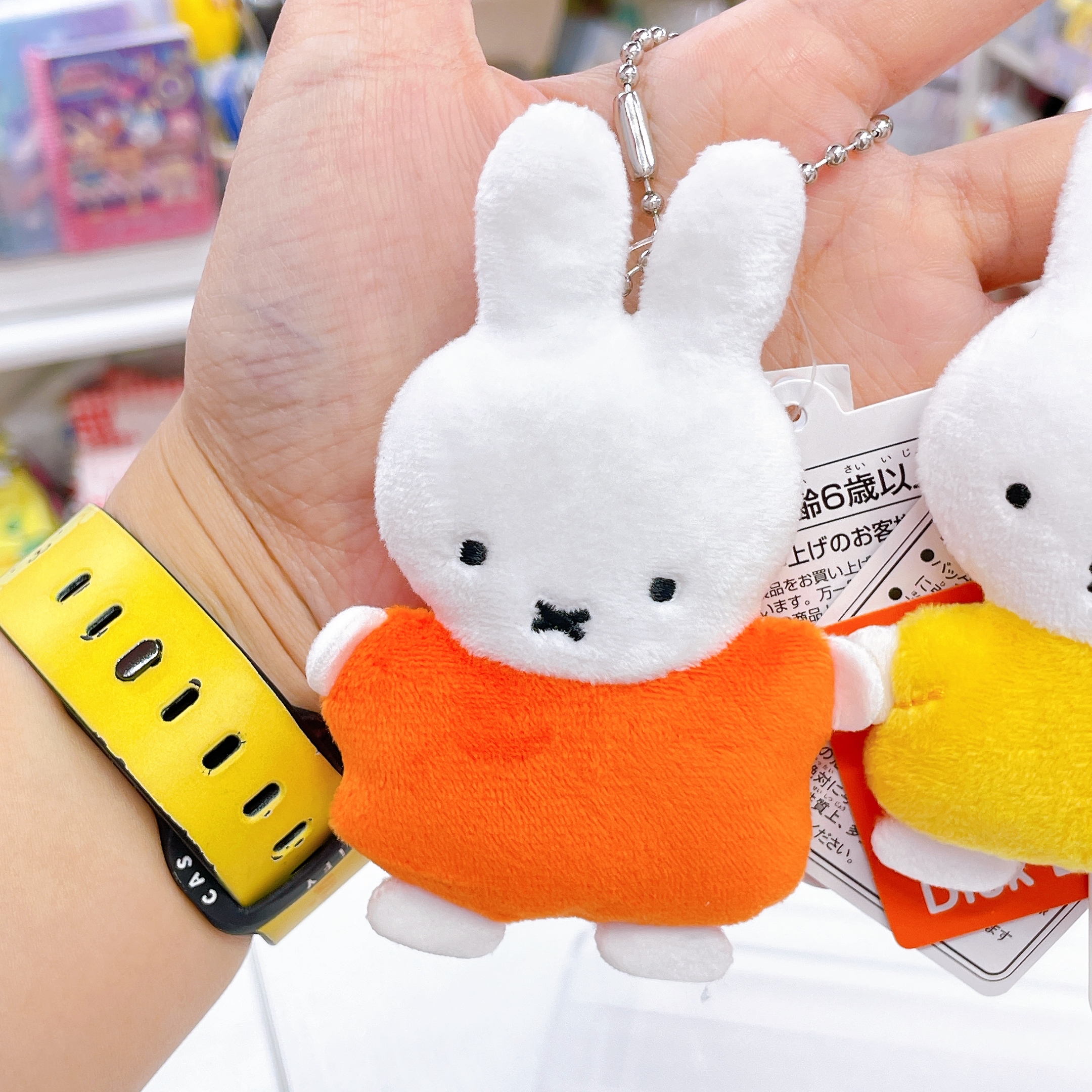 日本直送 Miffy 新款花花系列 公仔掛飾