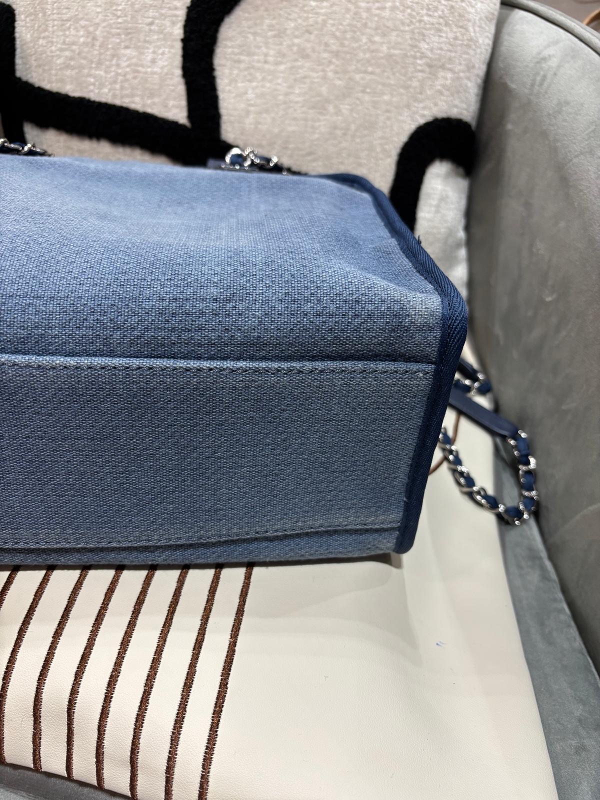 Chanel Deauville Boston 2Way Bag 100%Authentic,93%new✅20card✅dust bag 
