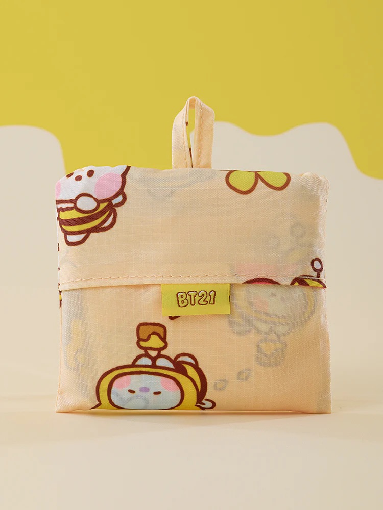 📦訂購 韓國代購 Line Friends BT21minini MARKET BAG (HONEY BEE) 購物袋
