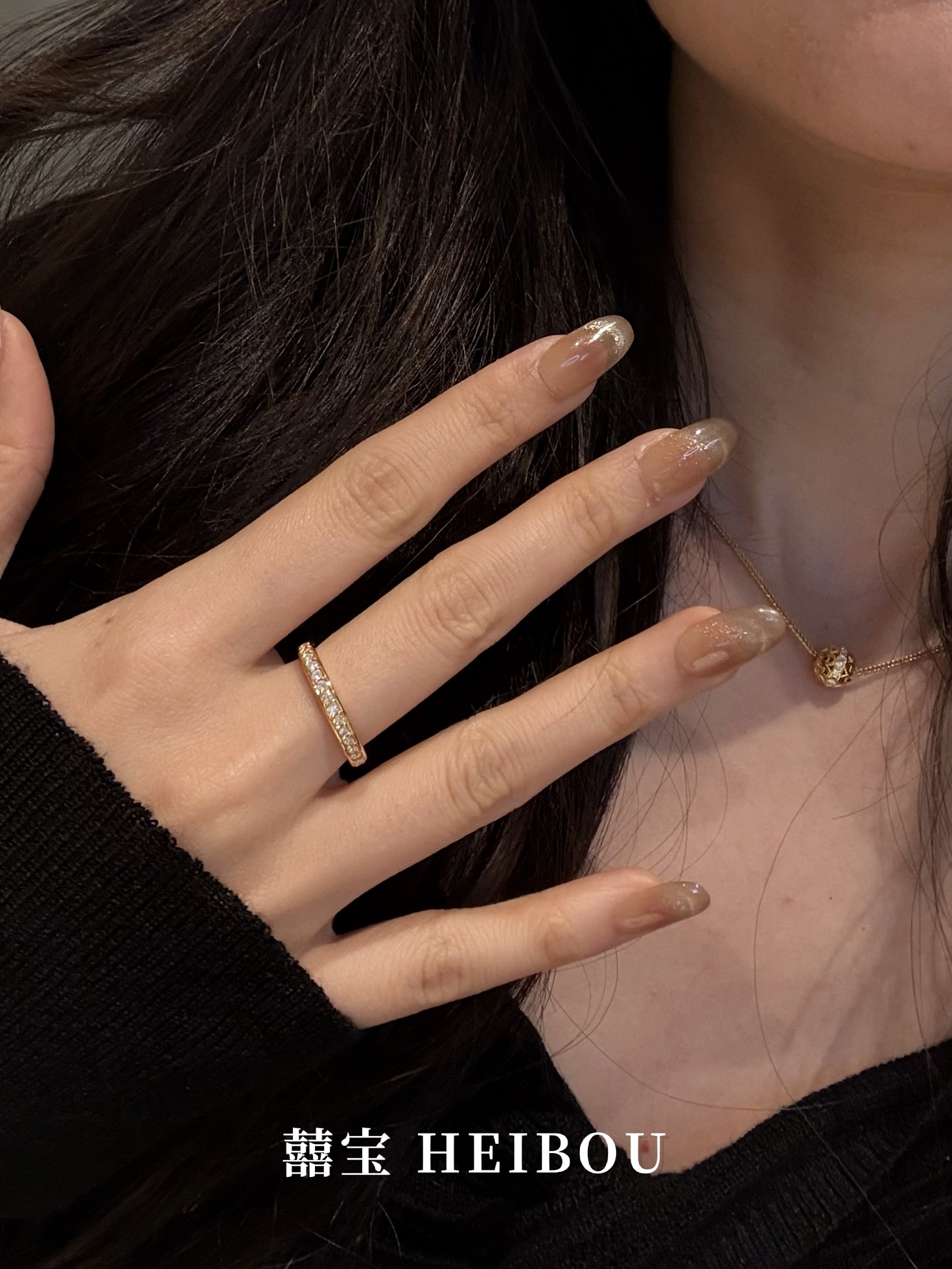 【5D镶嵌】排钻戒指