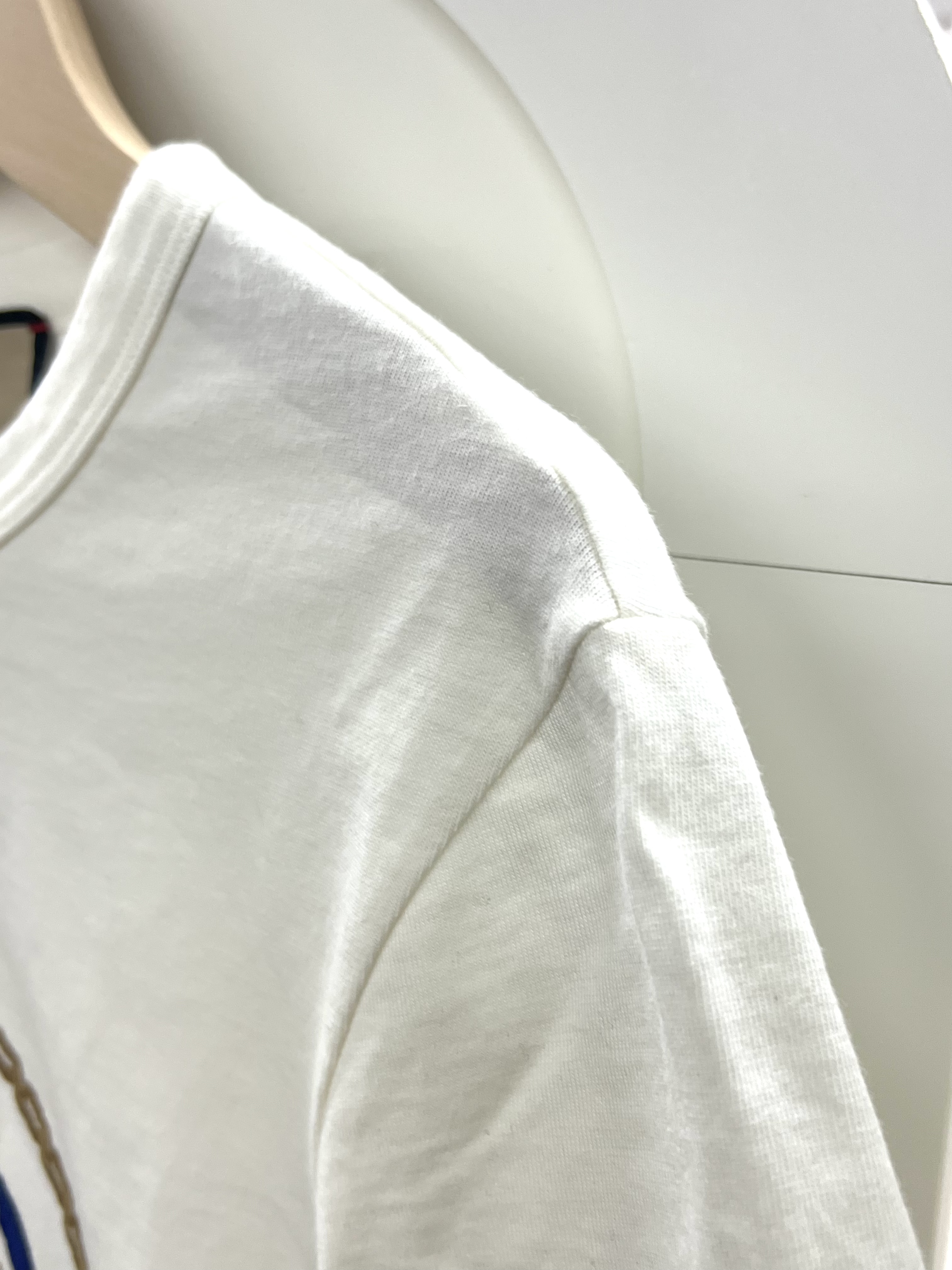 Pre-Owned GUCCI Embroidered cotton-jersey T-shirt / Product Code: 26040708