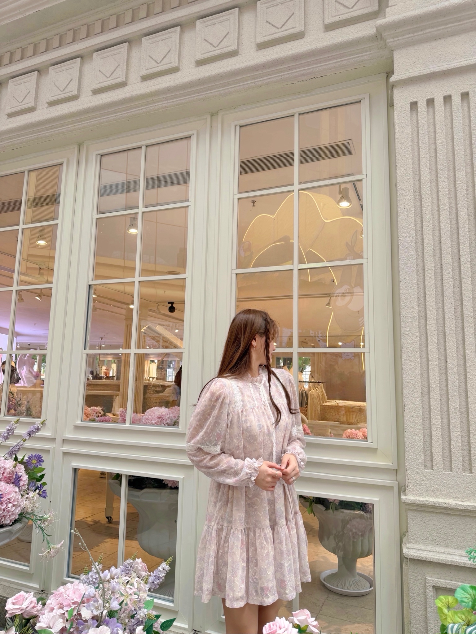 #HANNA-made# Garden Sonnet in Bloom Dress