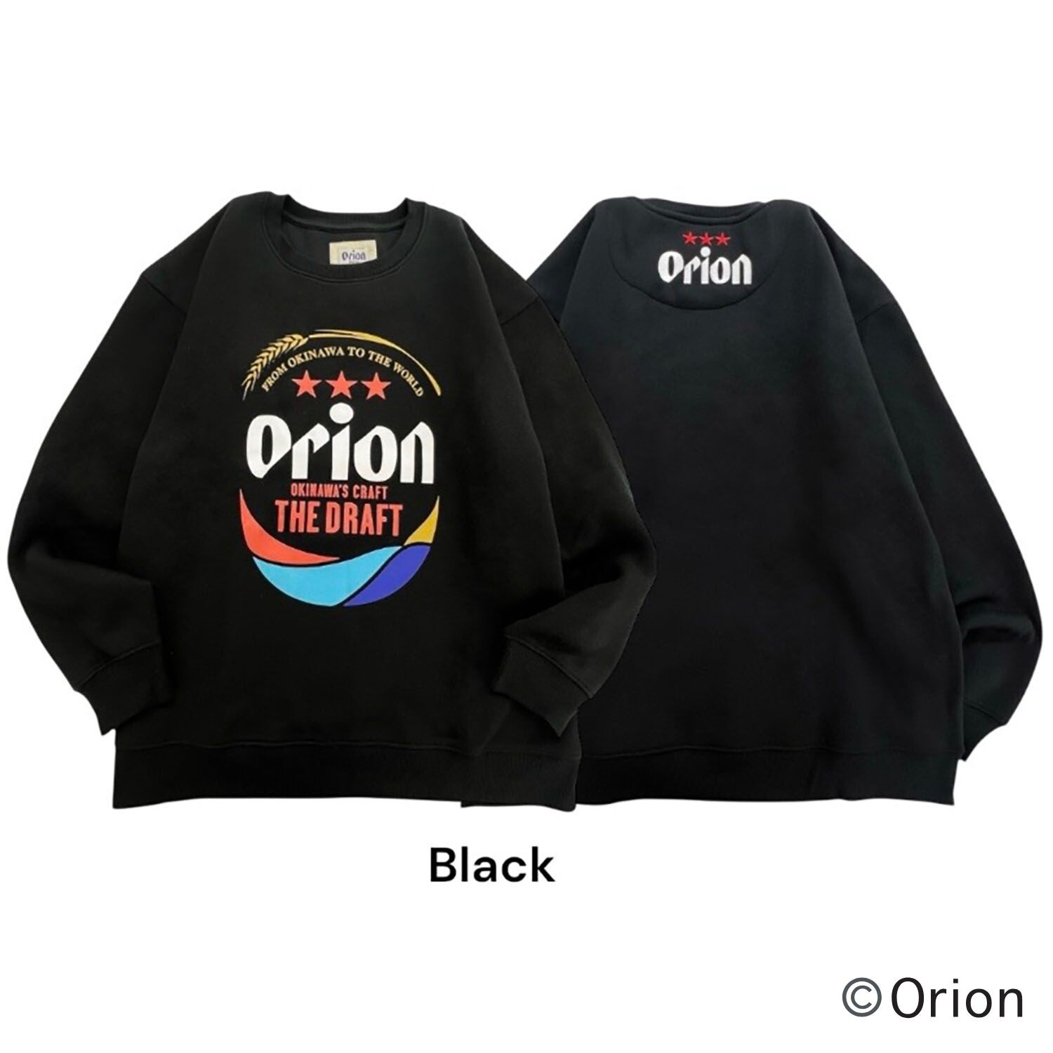日版 沖縄 x Orion啤酒 長袖衛衣(全1款)
