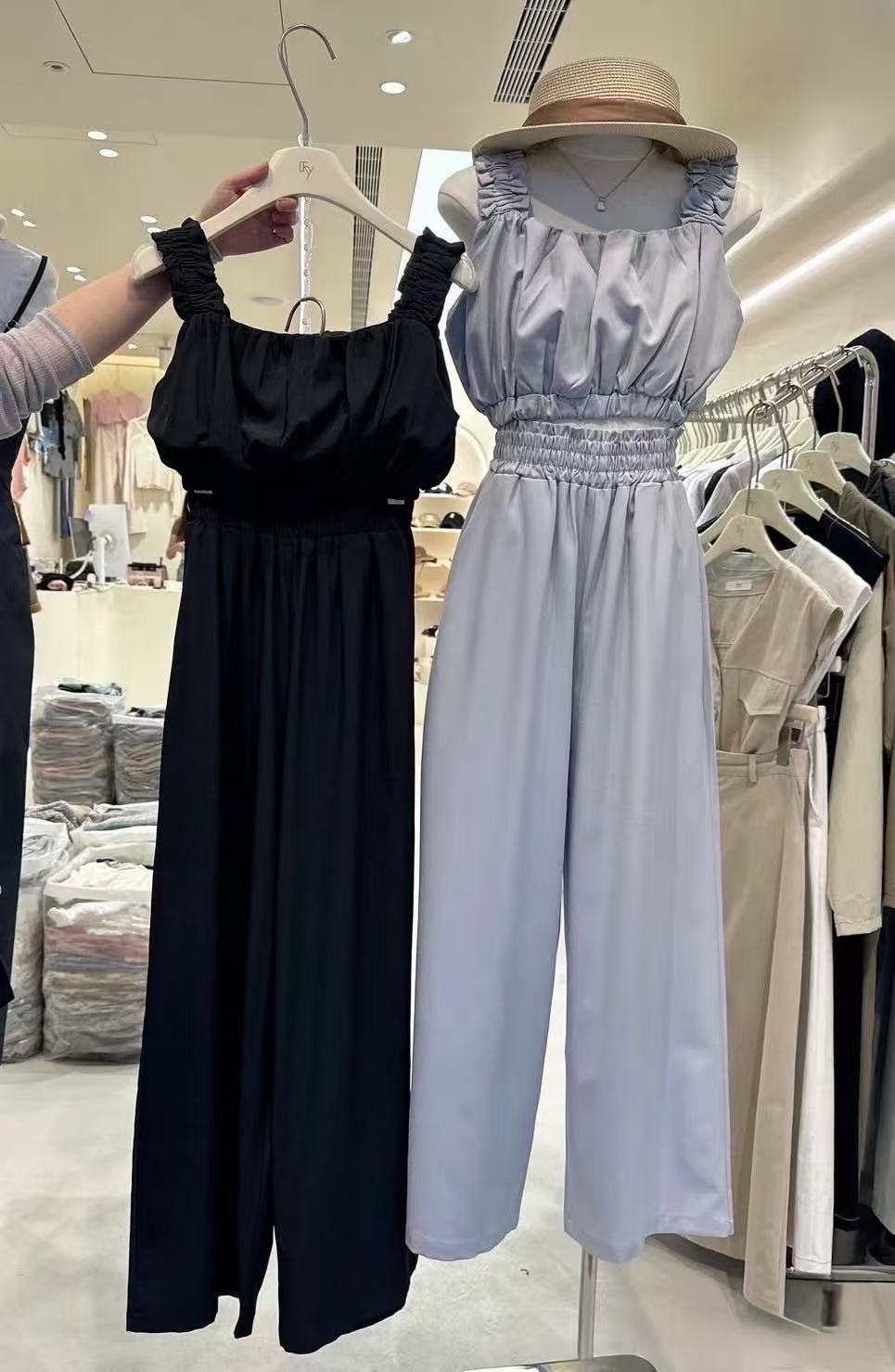 ST281木耳背心套装