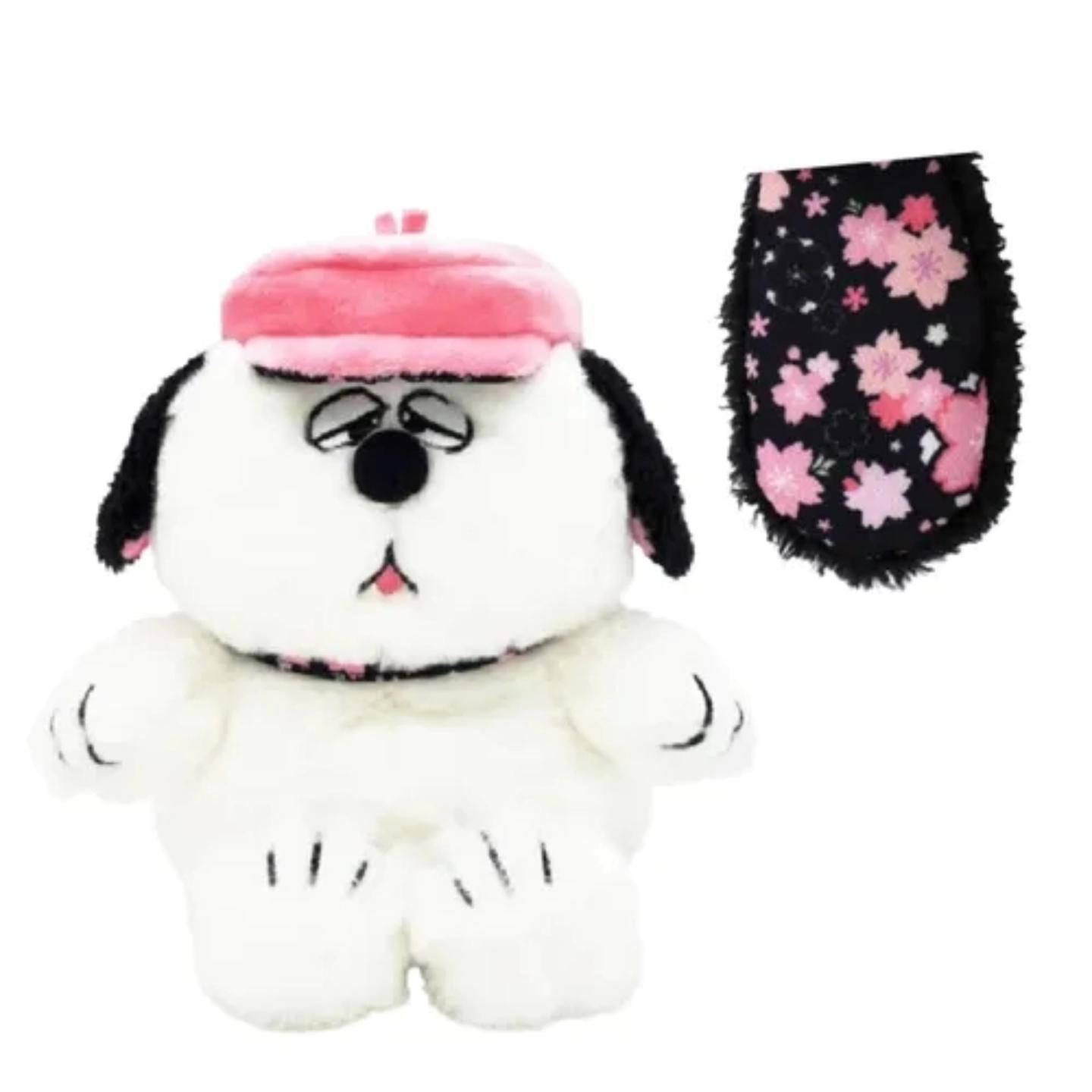 日本直送！Snoopy & Olaf FUWAKUTA 櫻花主題毛公仔