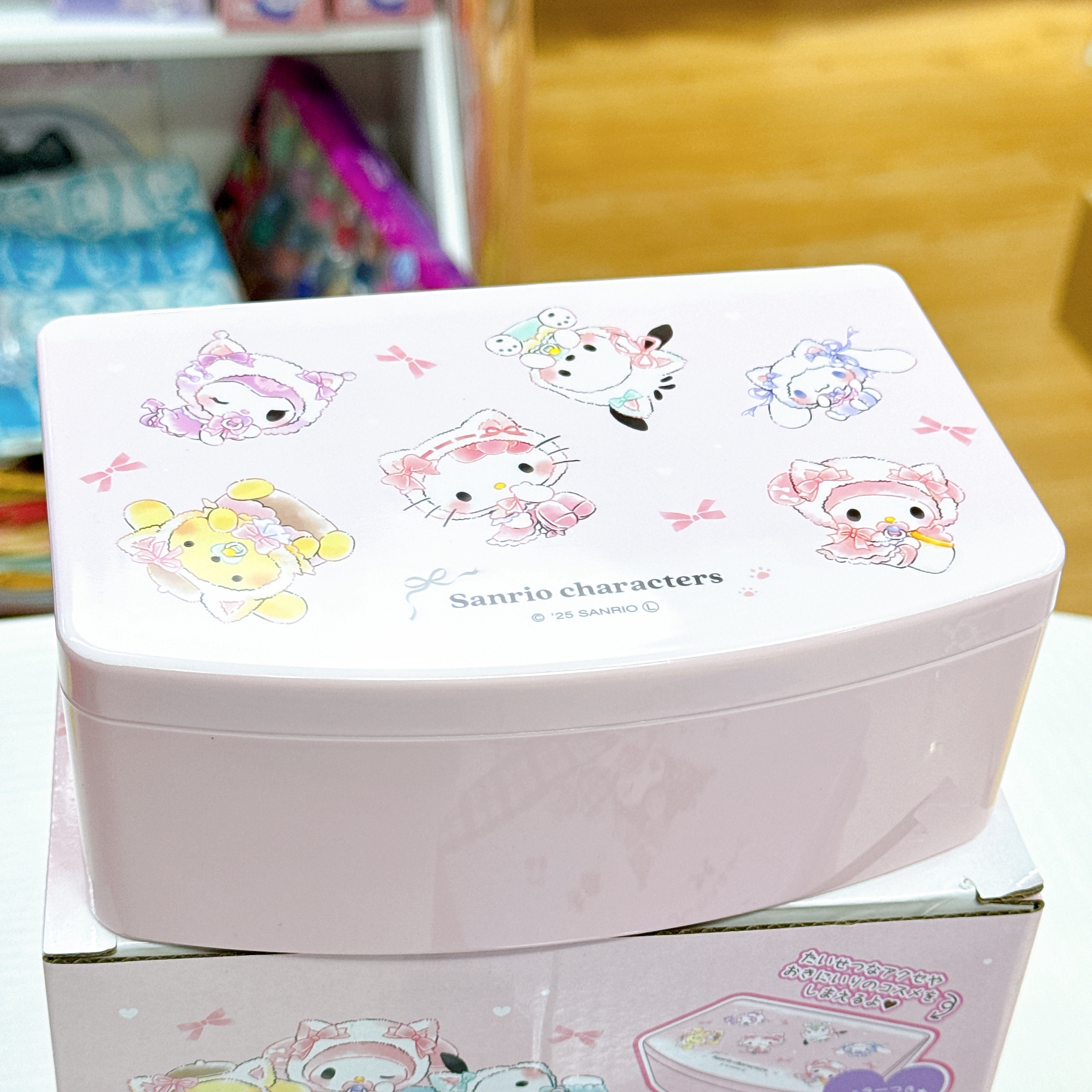 日本直送Sanrio 新款雙層首飾箱