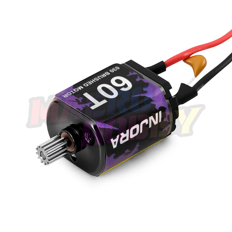INJORA 60T 030-Size Brushed Motor for 1/30 SCX30 #530386