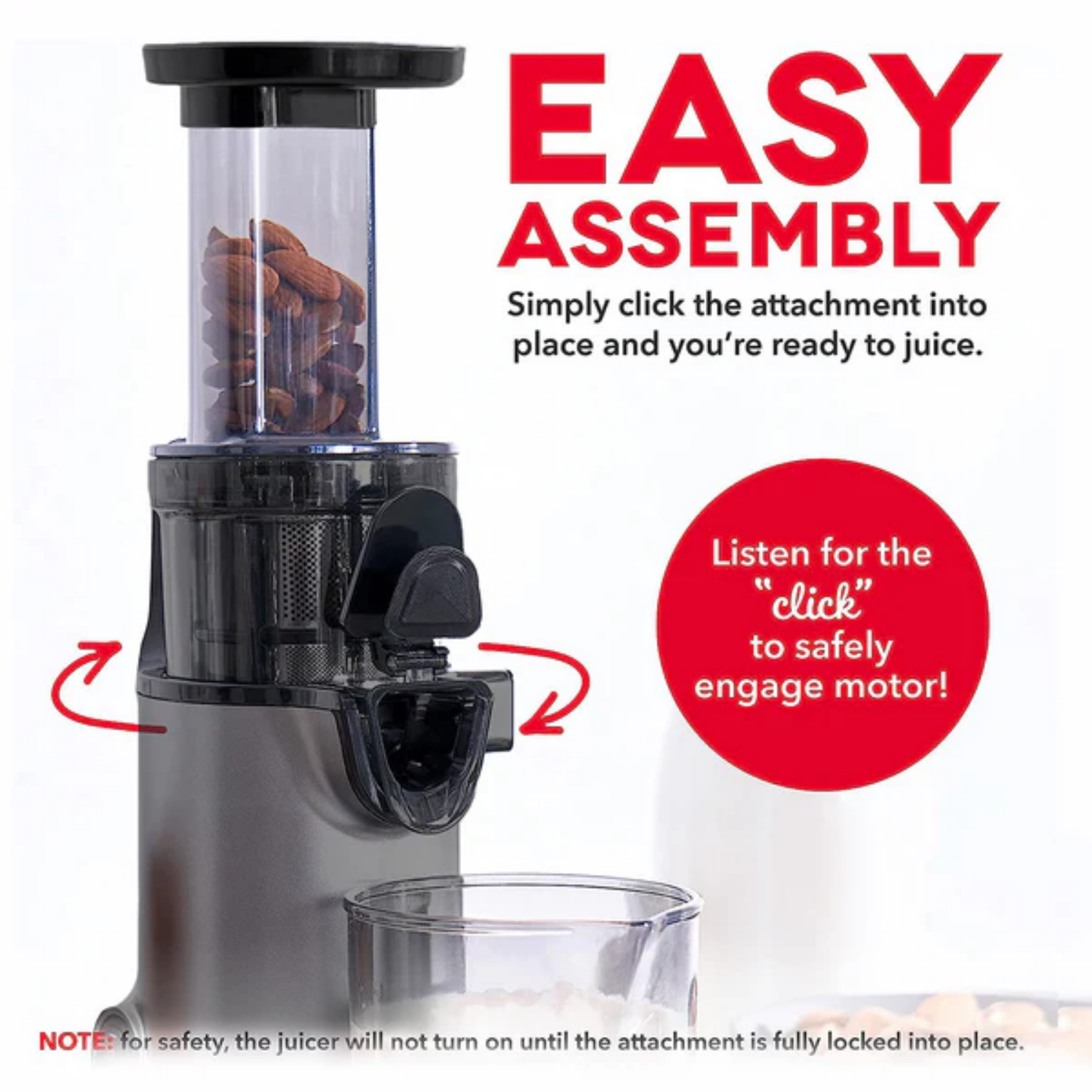 Russell Taylors 130W Compact Slow Juicer (SJ1)