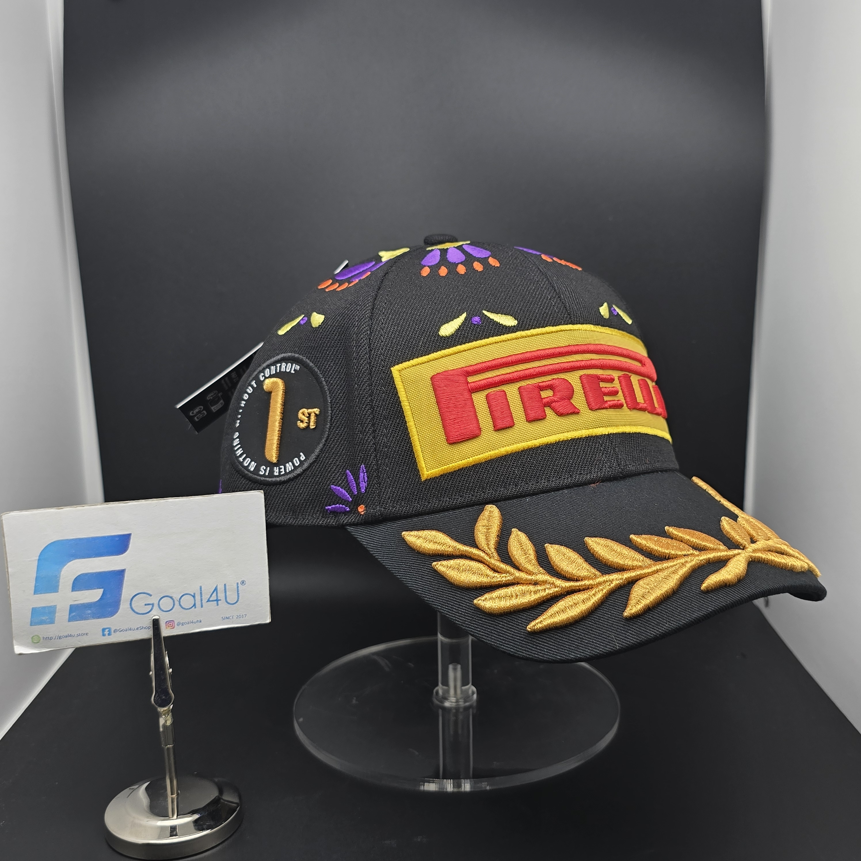 💀亡靈節傳統 F1 Pirelli倍耐力 2026 Mexico GP 墨西哥站特別版 P1冠軍帽 PIRPC0122