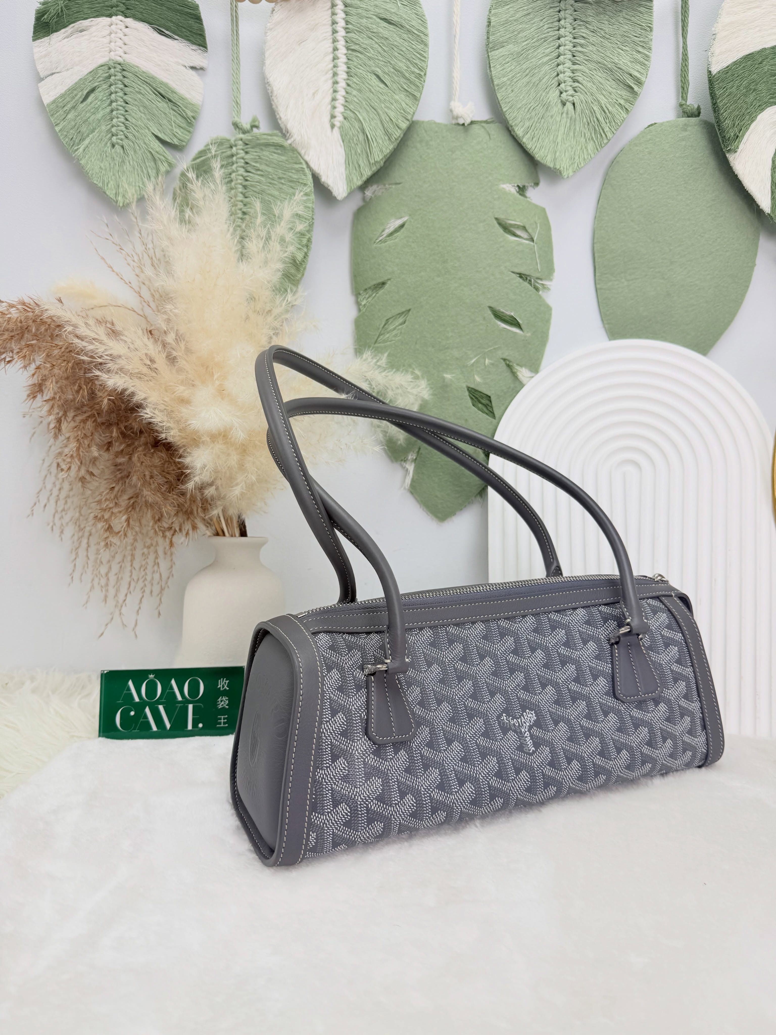 Goyard👜 閑置品🛍️Bonbonnière Bag 灰色 有塵袋 紙袋2026年新款🩶