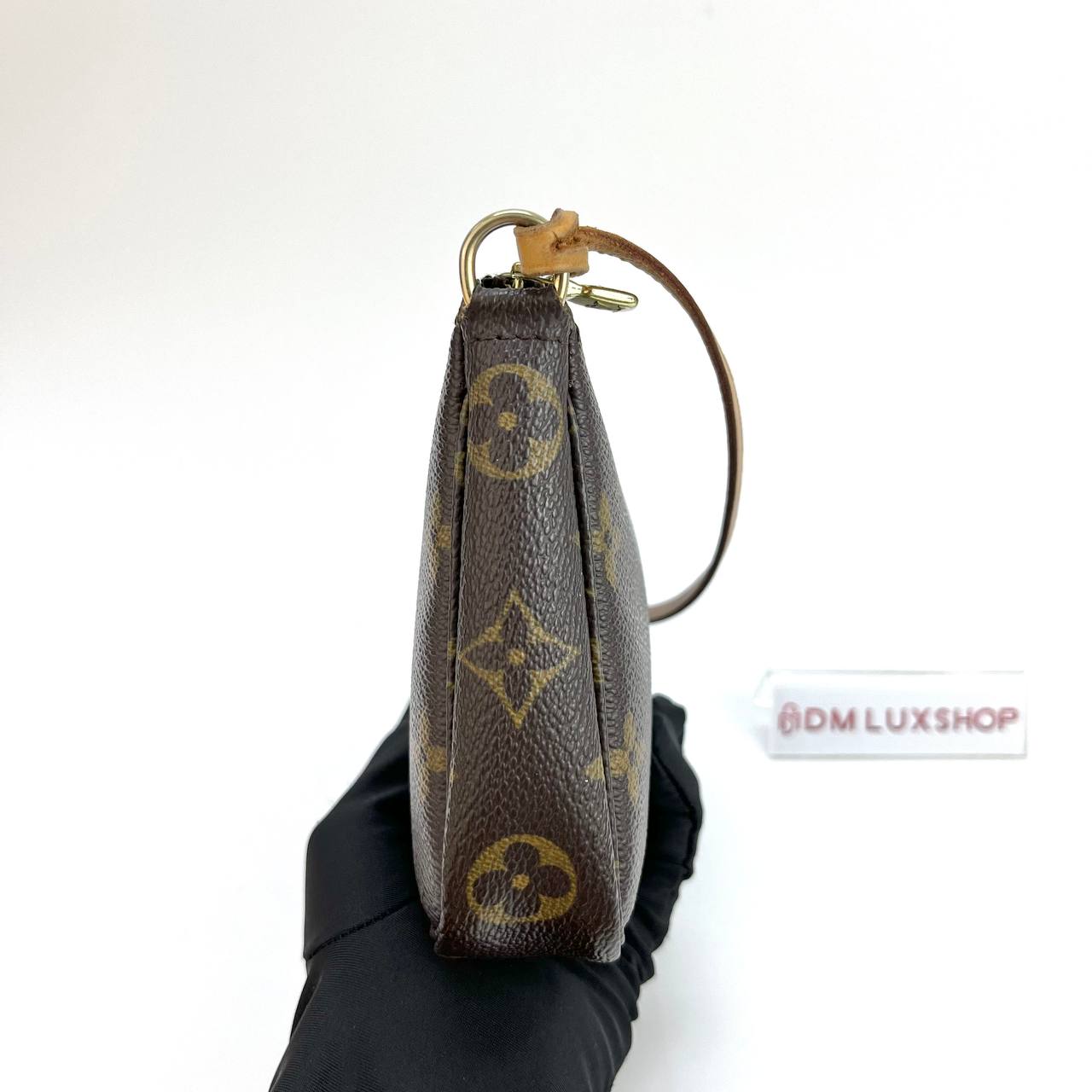 LV Monogram Pochette Accessories GHW