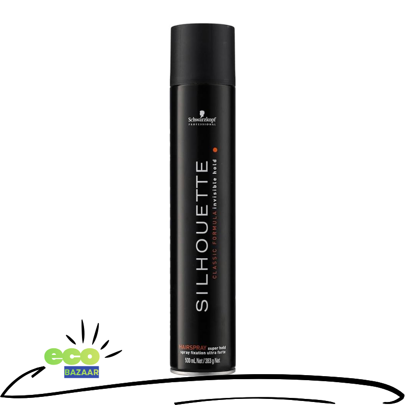 Schwarzkopf - Silhouette Hairspray Super Hold Hairspray (黑膠) 特強定型噴霧500ml 